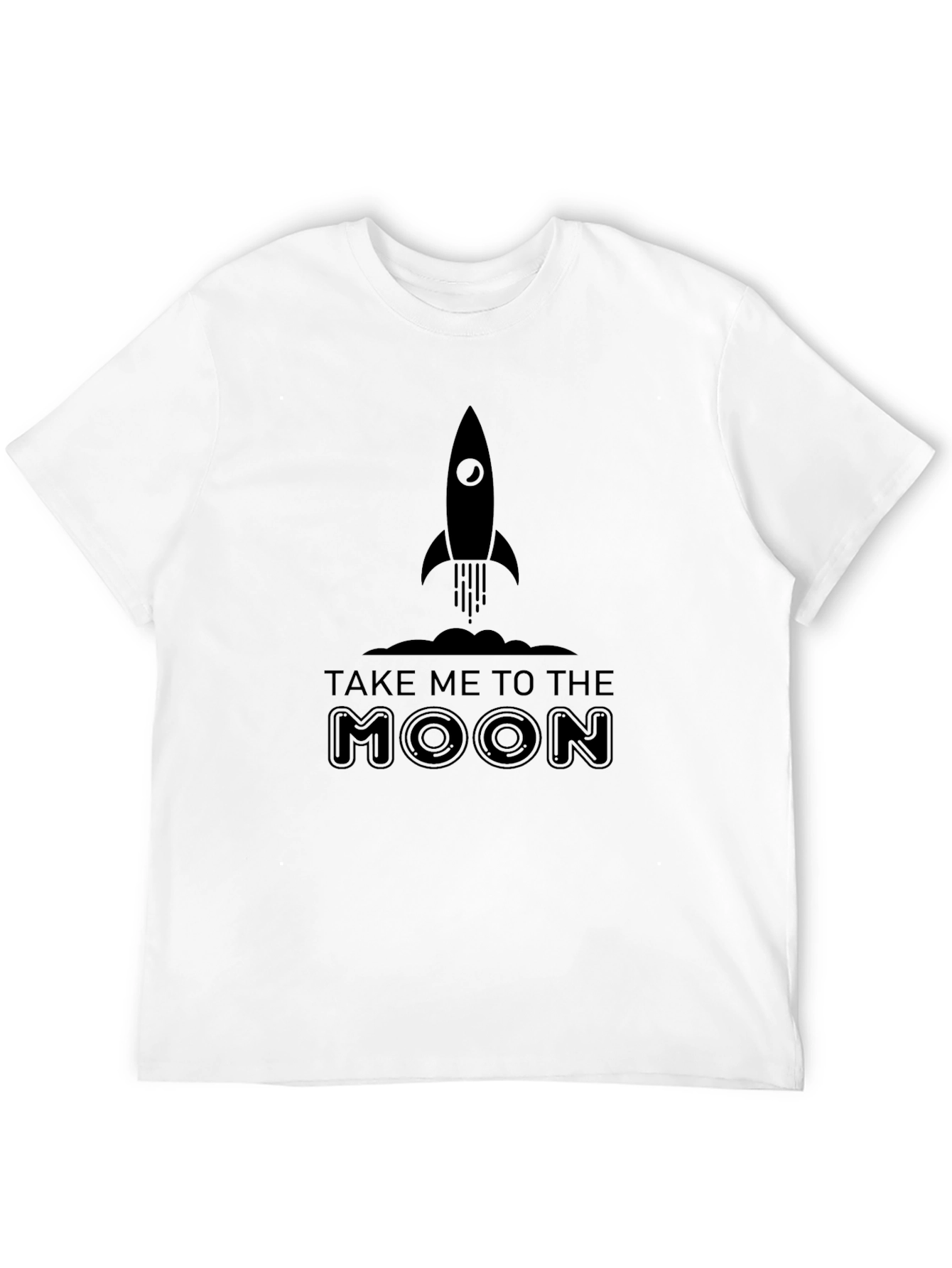 Take Me To The Moon Rocket T-Shirt