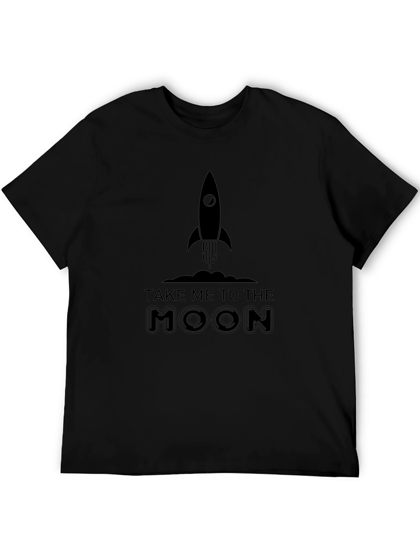 Take Me To The Moon Rocket T-Shirt