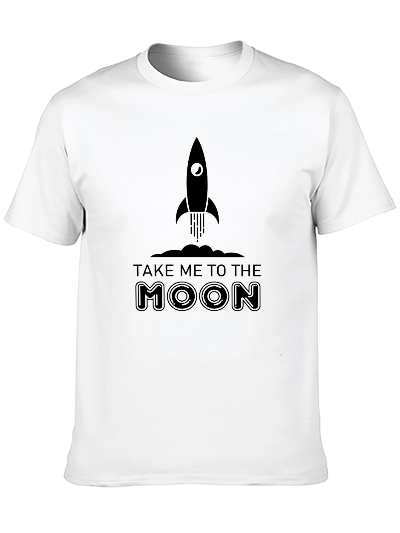 Take Me To The Moon Rocket T-Shirt