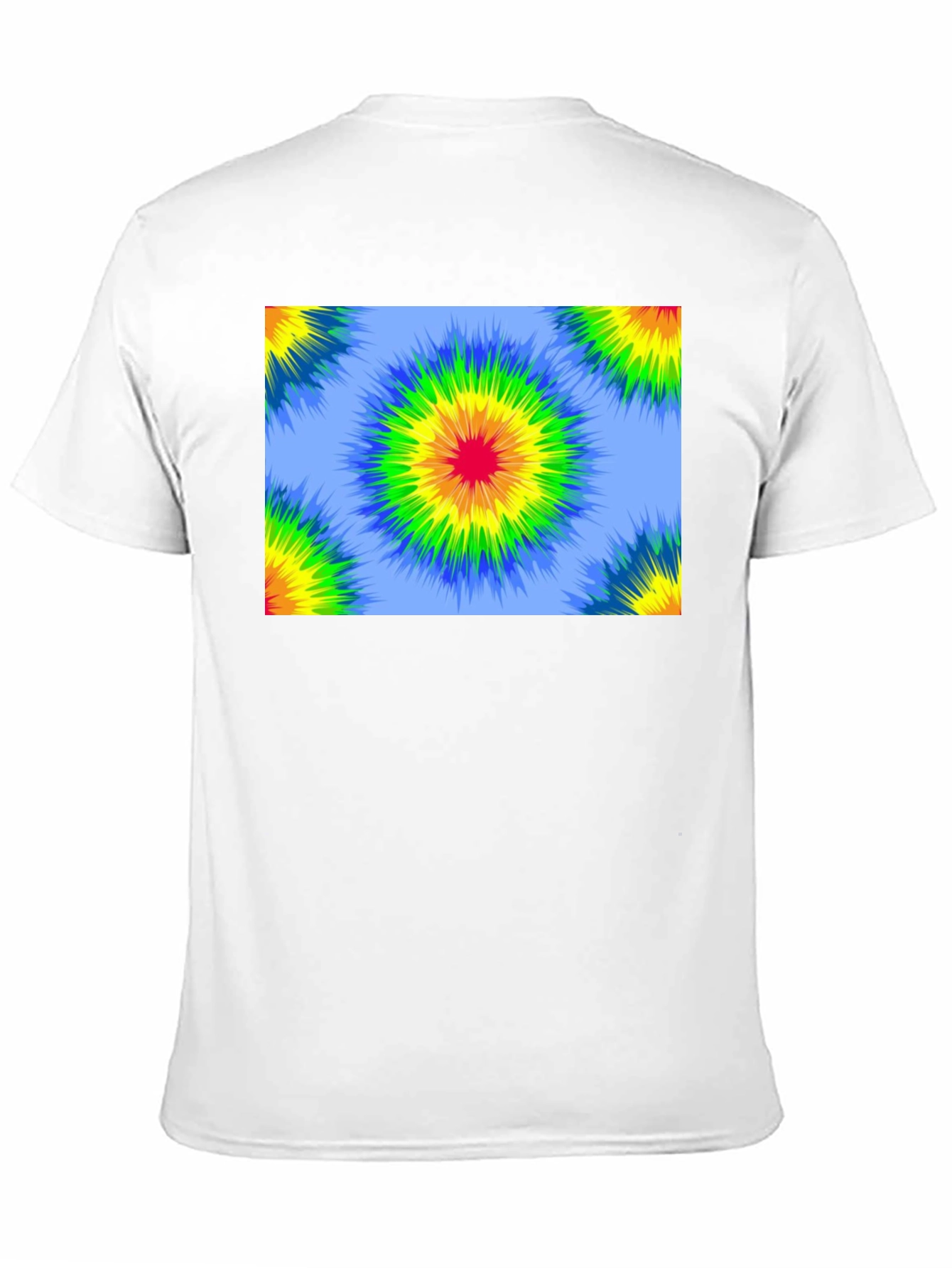 Retro Tie-Dye Black T-Shirt