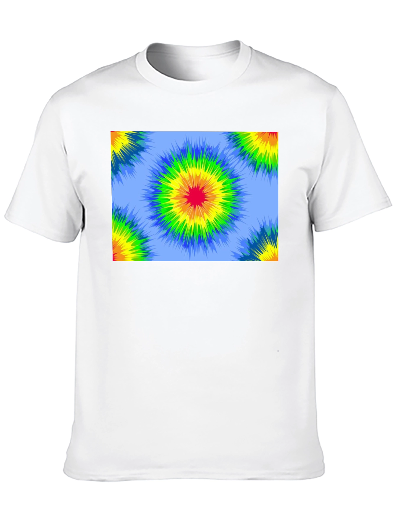 Retro Tie-Dye Black T-Shirt