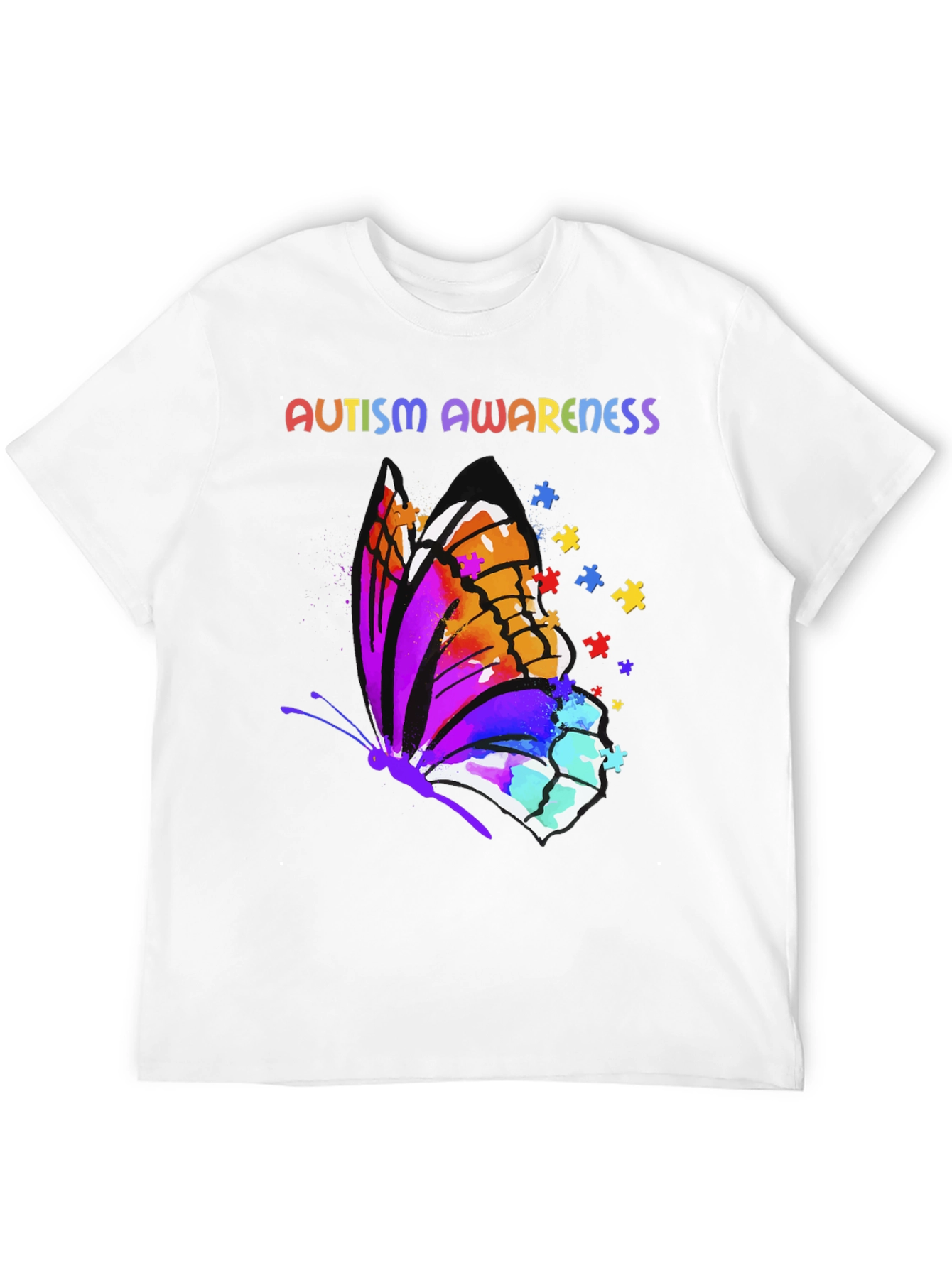 Autism Awareness Butterfly T-Shirt