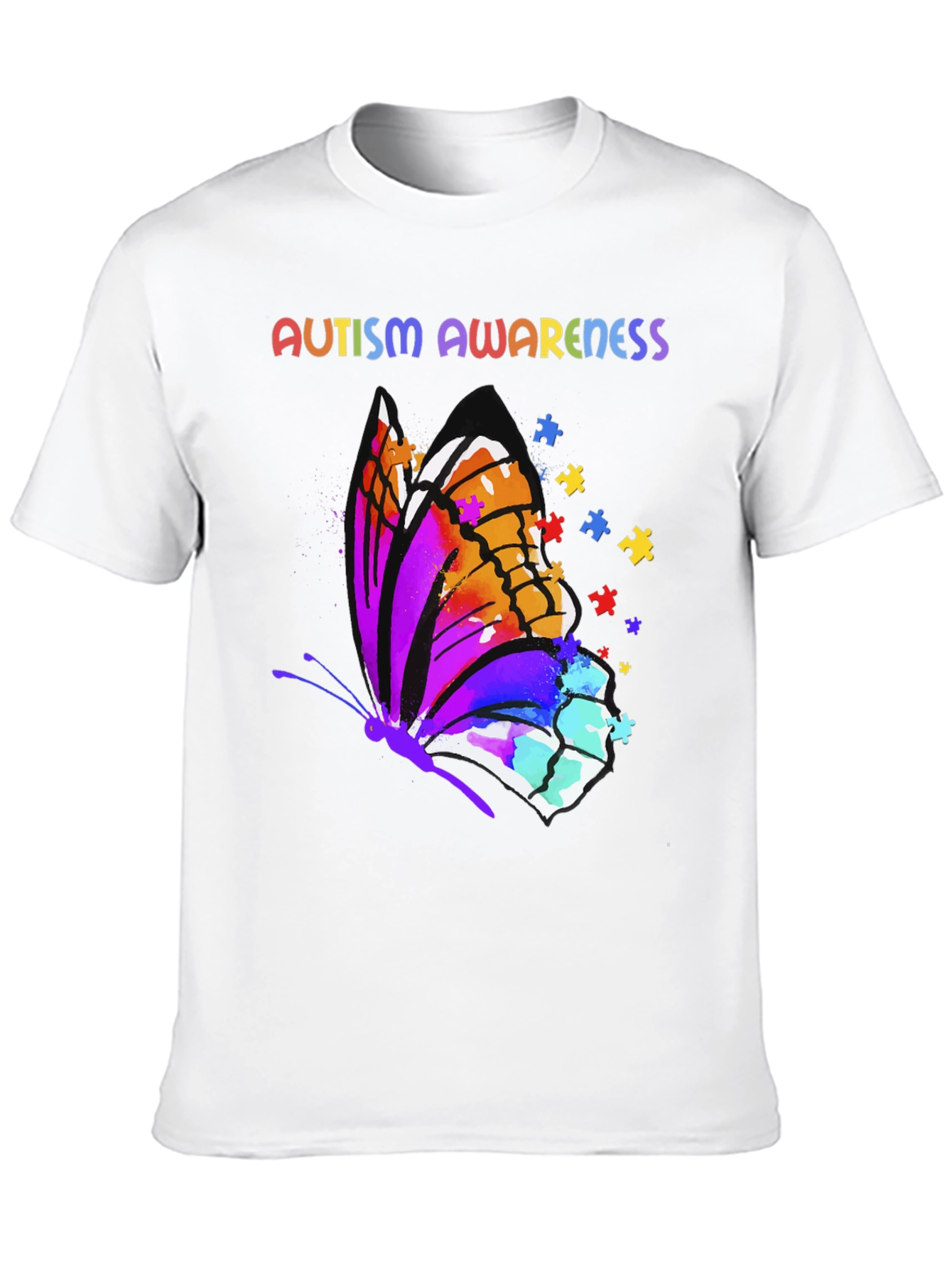 Autism Awareness Butterfly T-Shirt