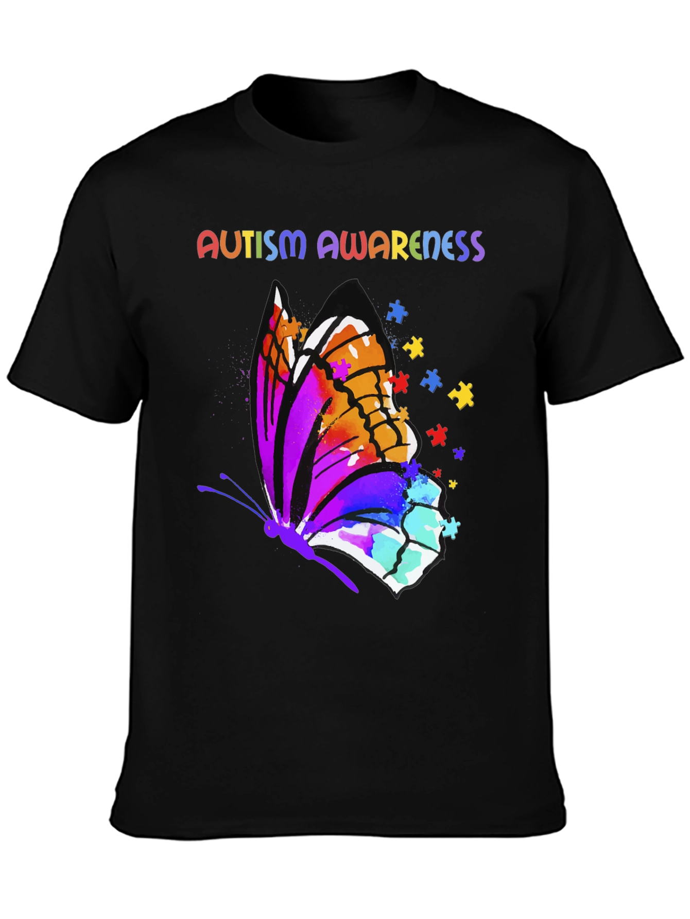 Autism Awareness Butterfly T-Shirt