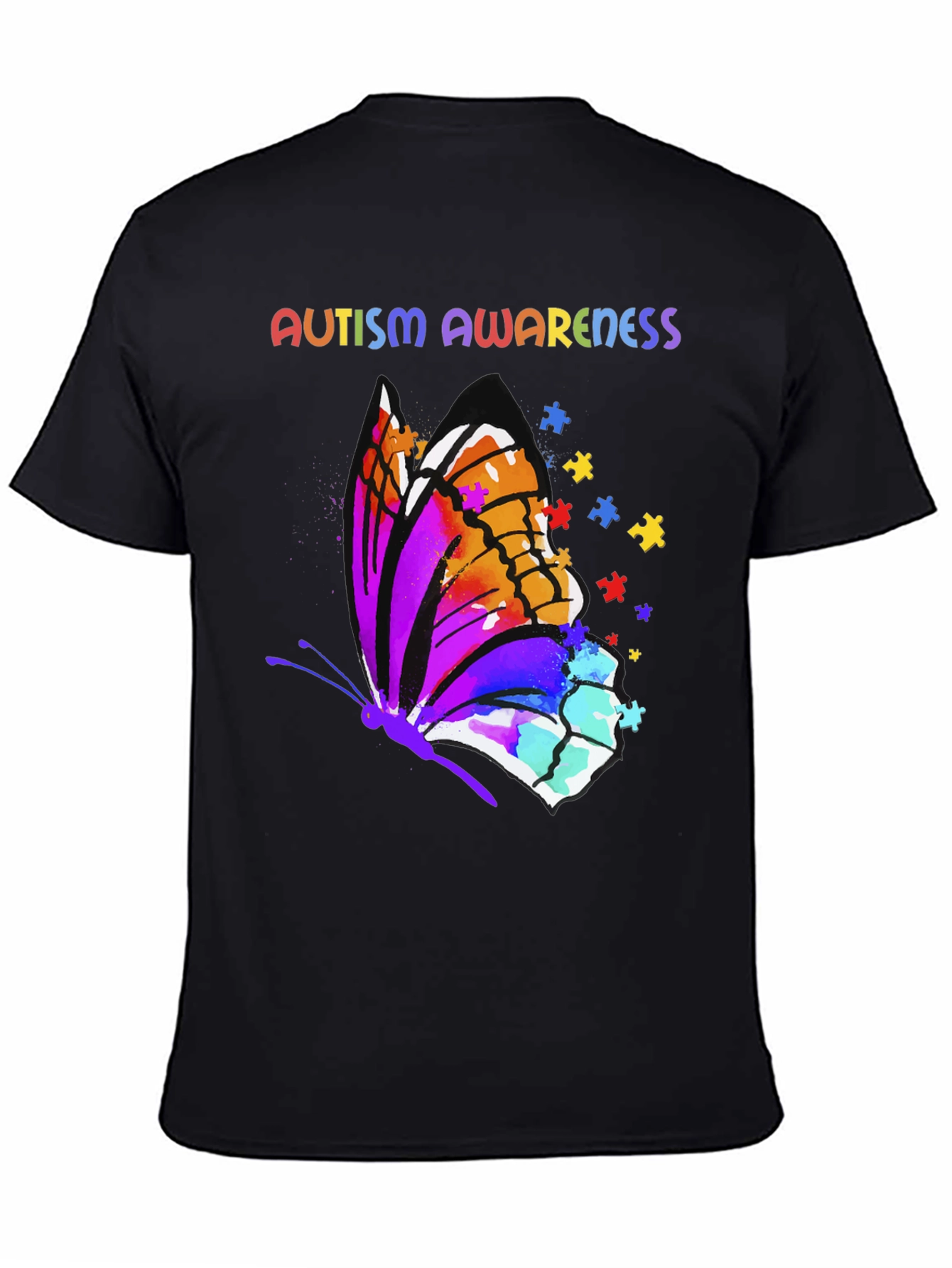 Autism Awareness Butterfly T-Shirt