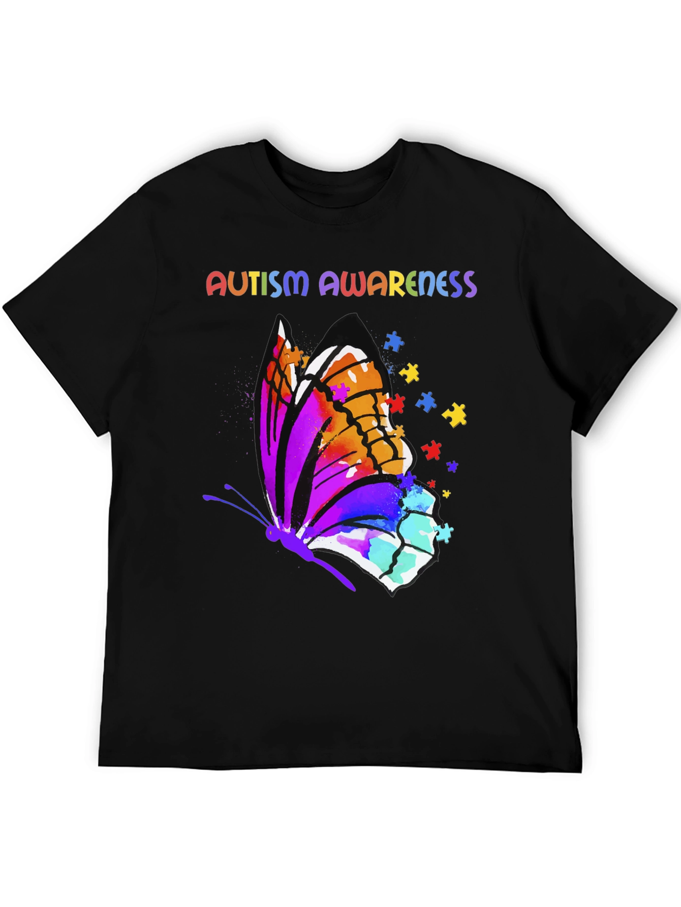 Autism Awareness Butterfly T-Shirt