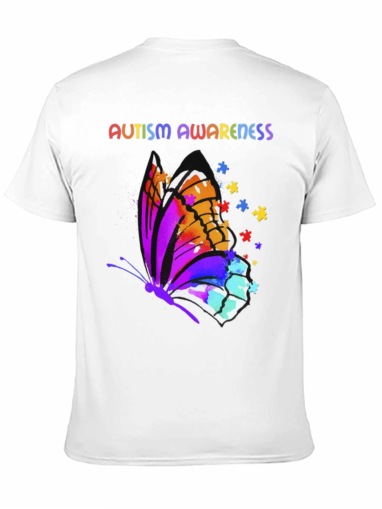 Autism Awareness Butterfly T-Shirt