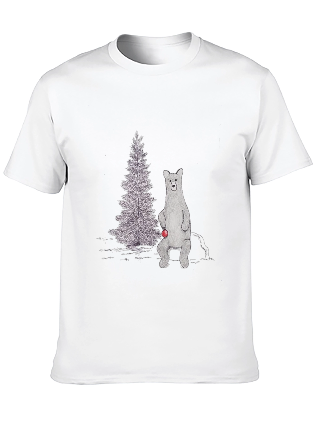 Funny Bear Christmas T-Shirt - Holiday Humor Tee