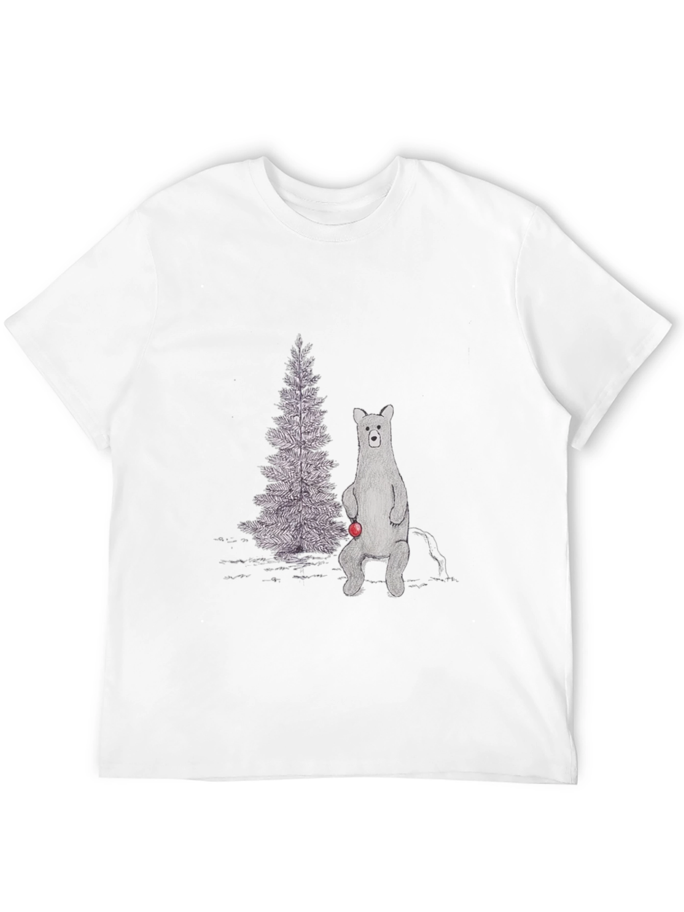 Funny Bear Christmas T-Shirt - Holiday Humor Tee