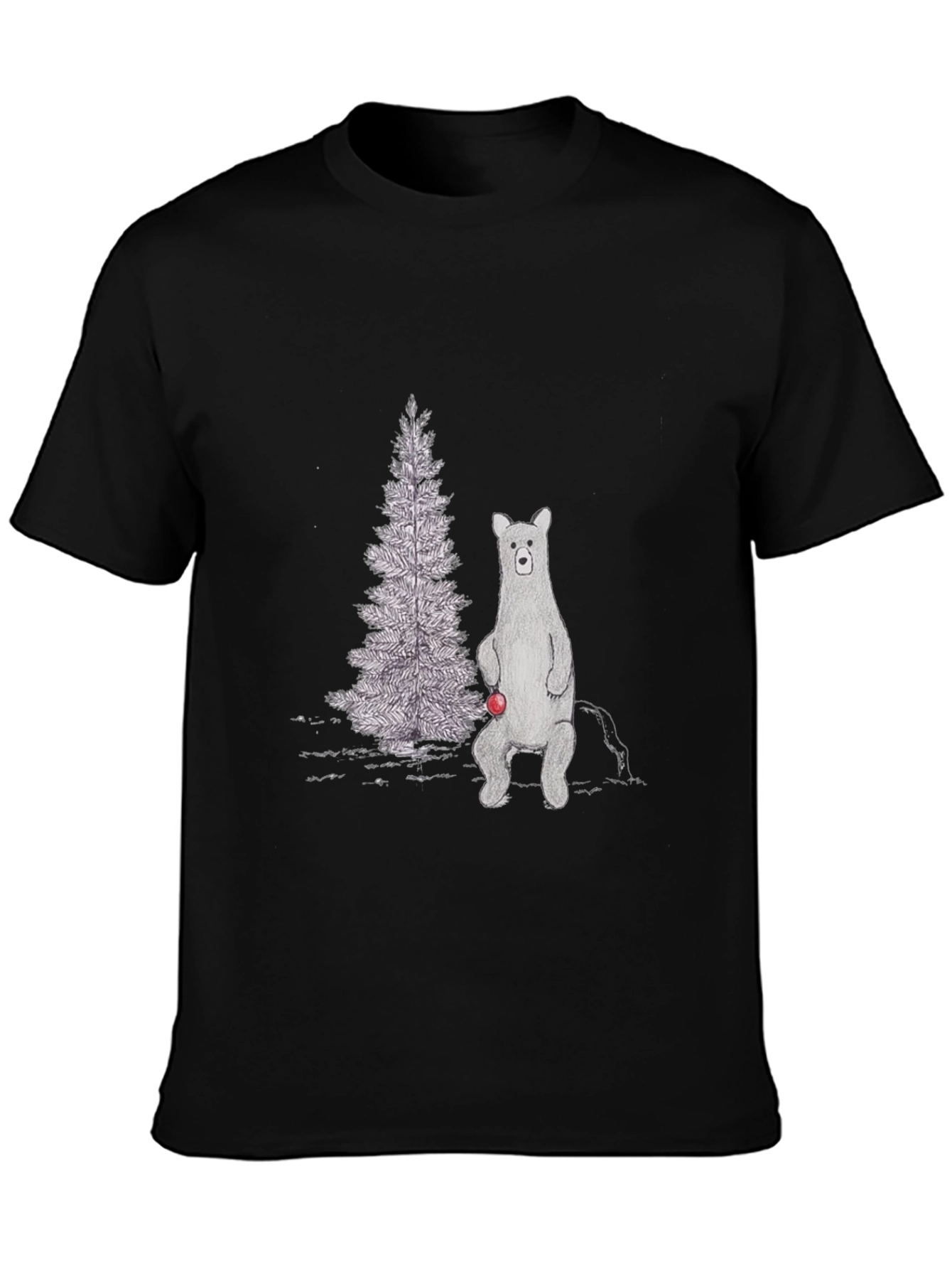 Funny Bear Christmas T-Shirt - Holiday Humor Tee