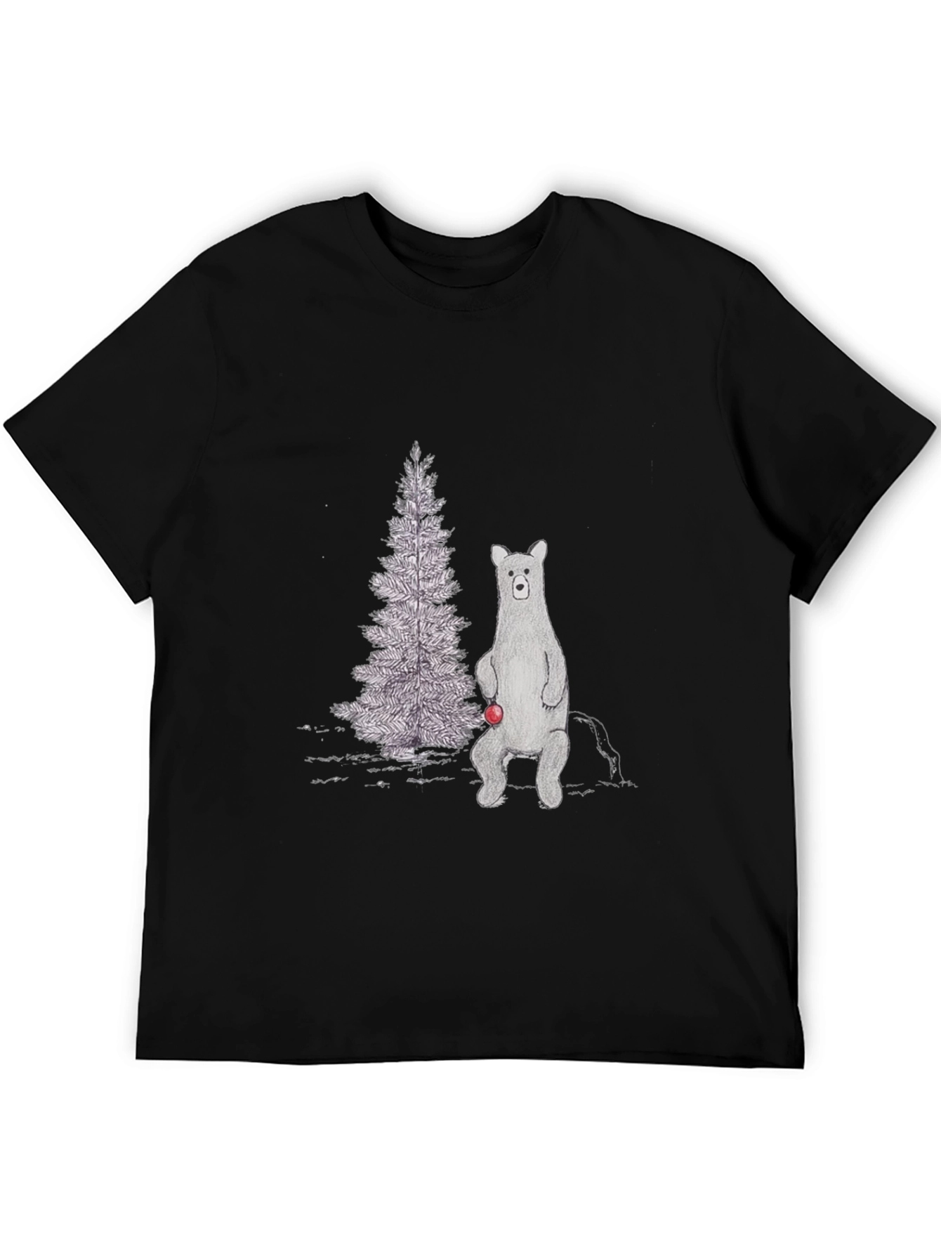 Funny Bear Christmas T-Shirt - Holiday Humor Tee