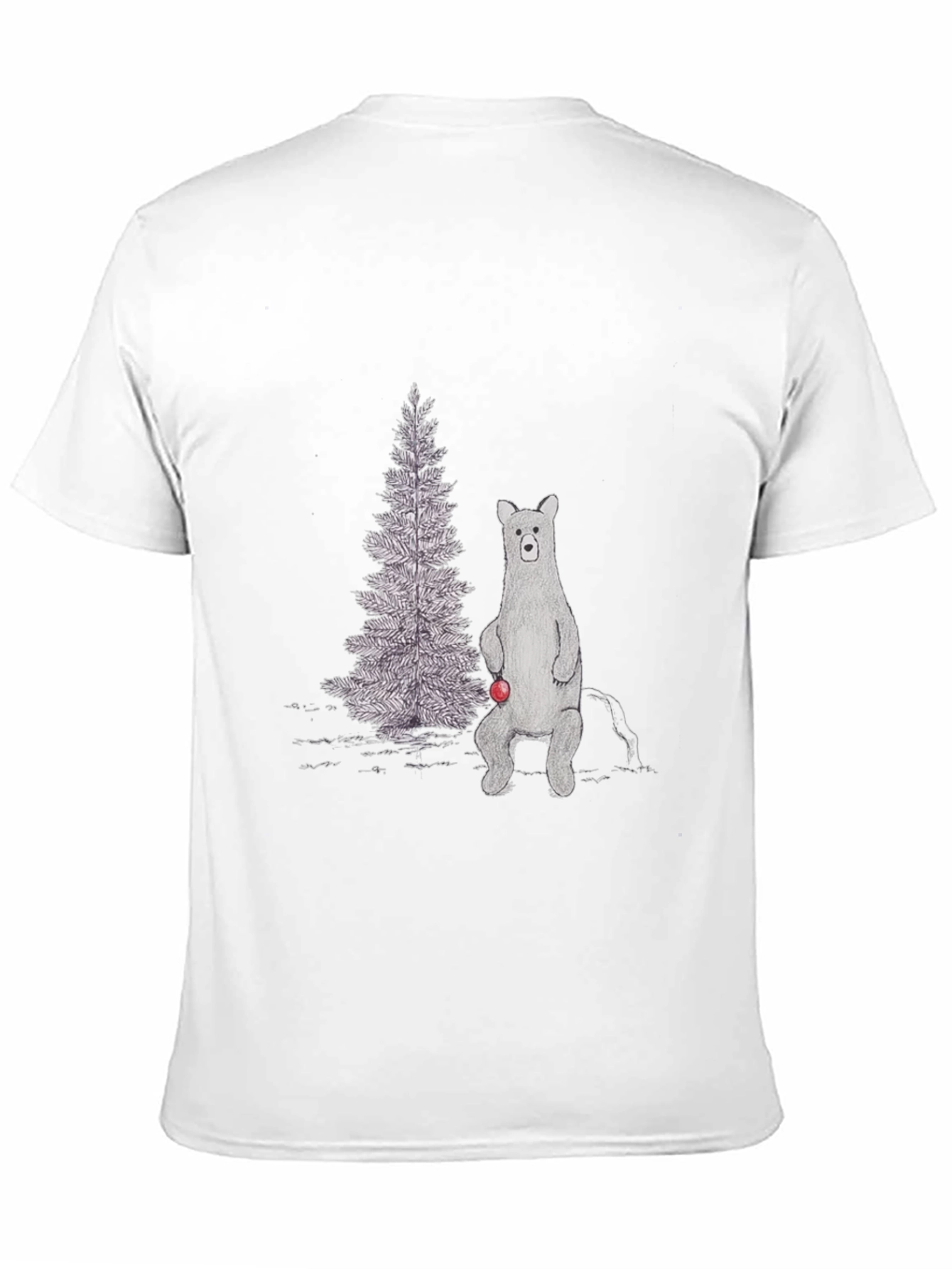 Funny Bear Christmas T-Shirt - Holiday Humor Tee
