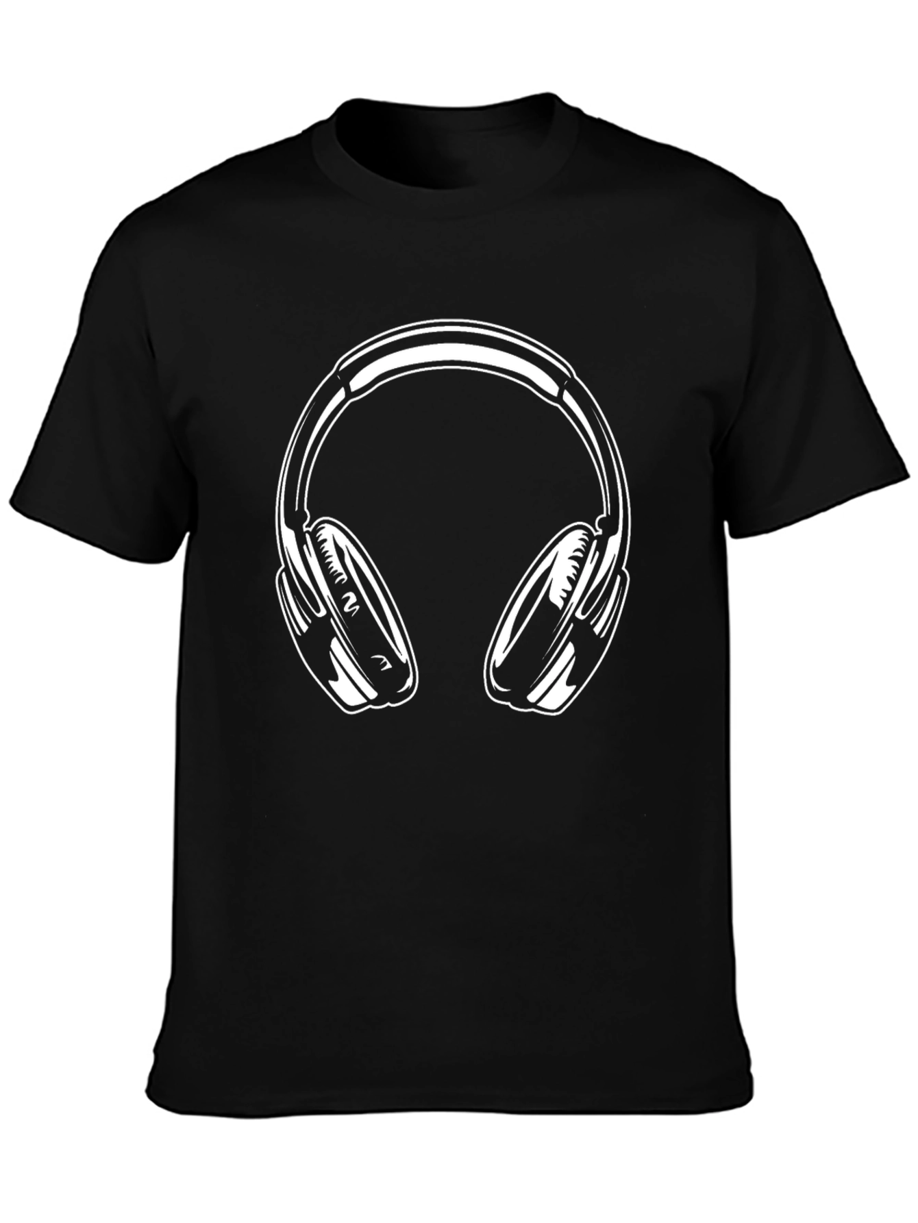 Cool Headphones Graphic Tee - Stylish Music Lover Shirt