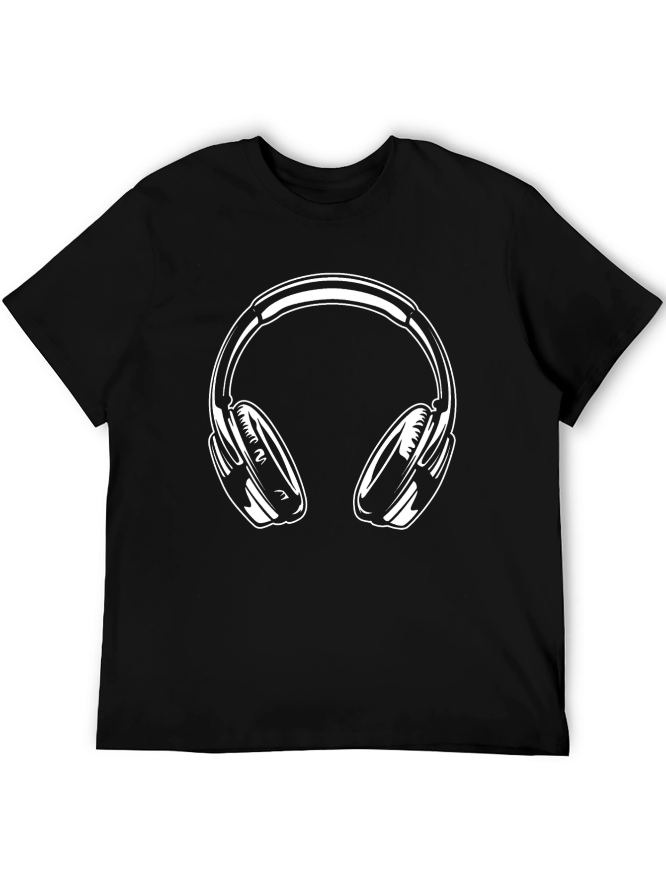 Cool Headphones Graphic Tee - Stylish Music Lover Shirt