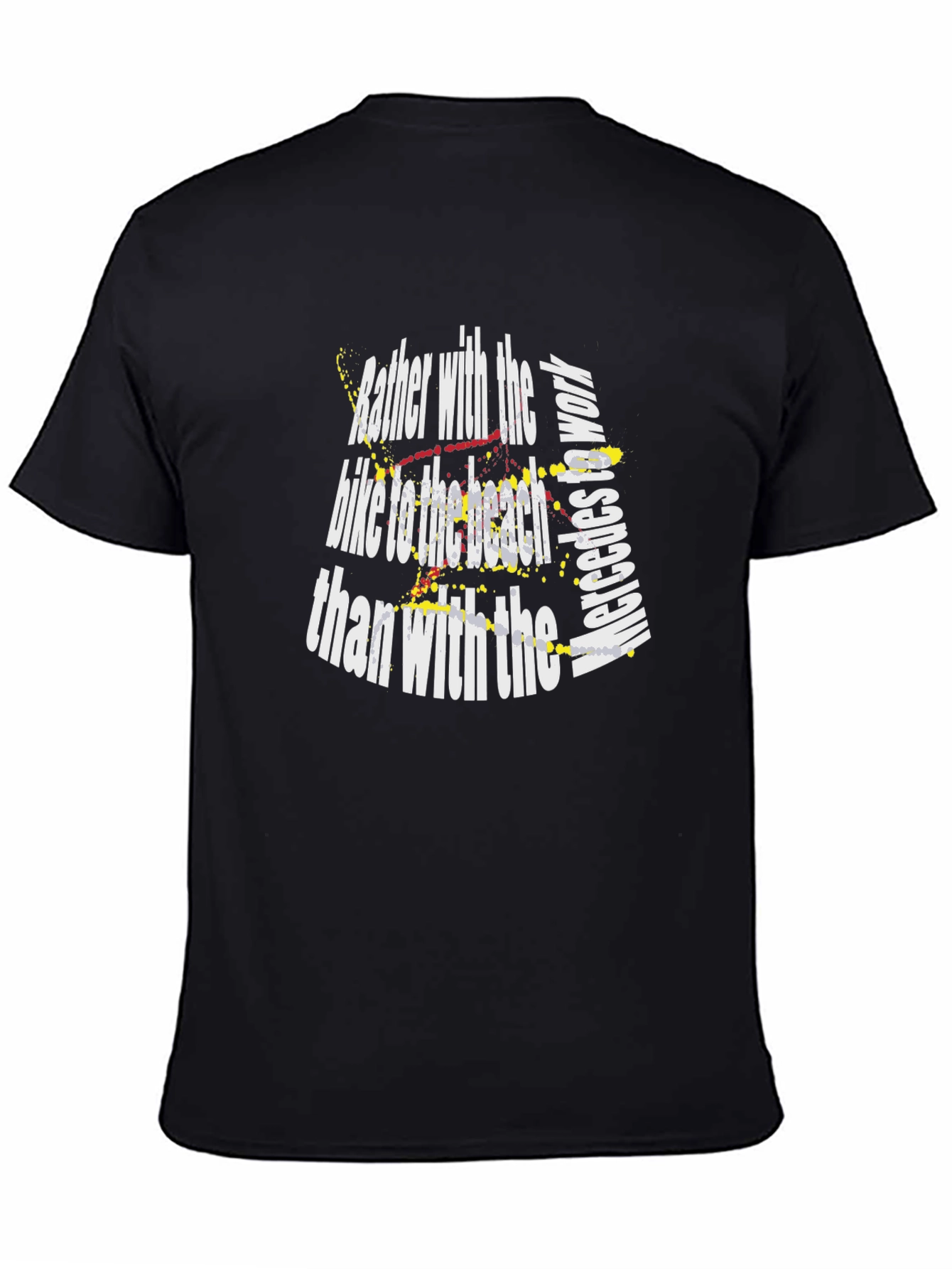 Bike to the Beach Graphic Tee - Casual Style