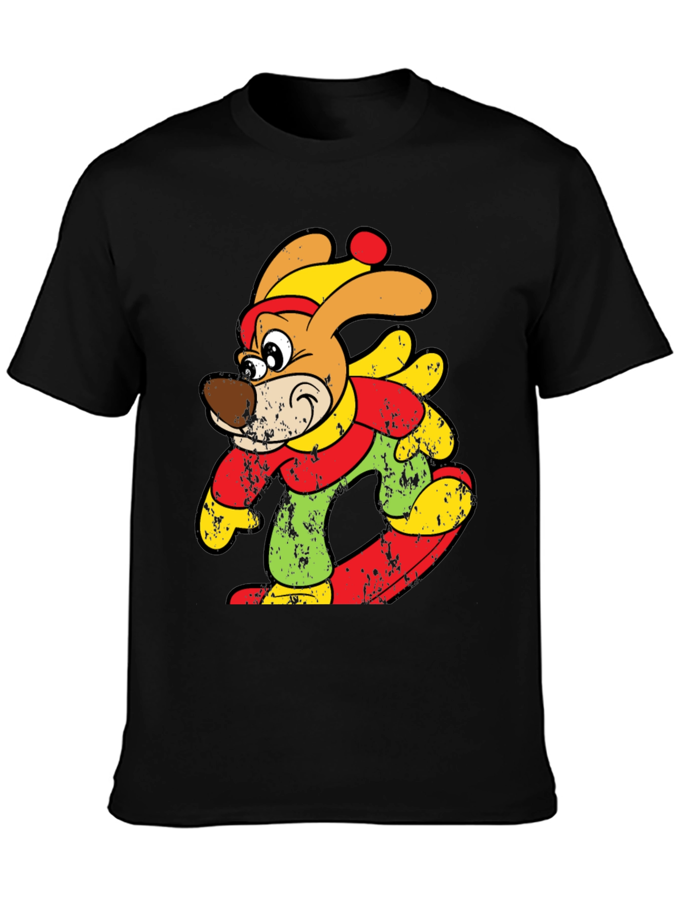 Cartoon Dog Graphic Tee