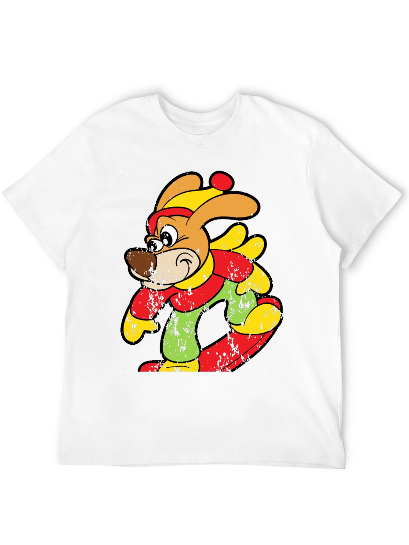 Cartoon Dog Graphic Tee