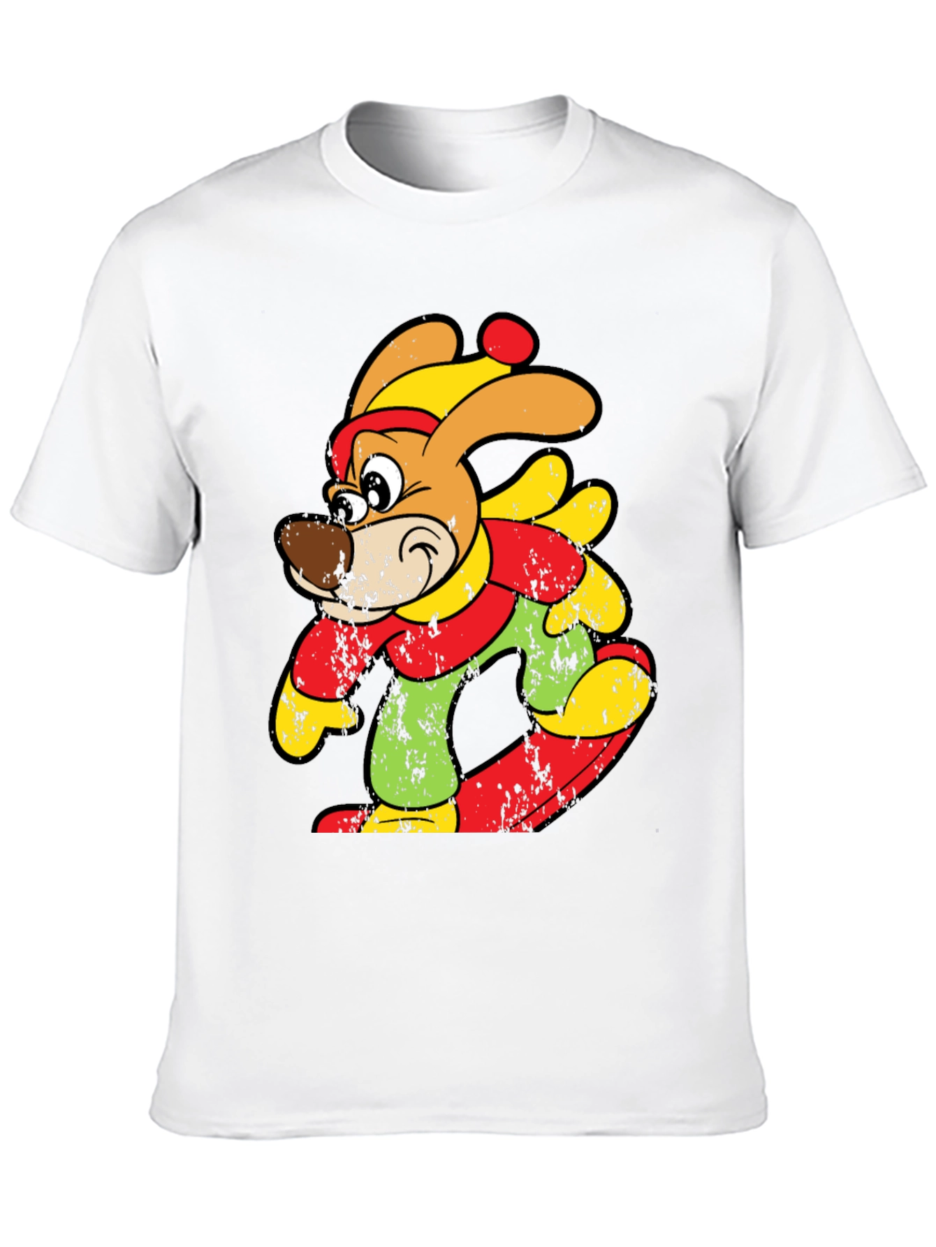 Cartoon Dog Graphic Tee