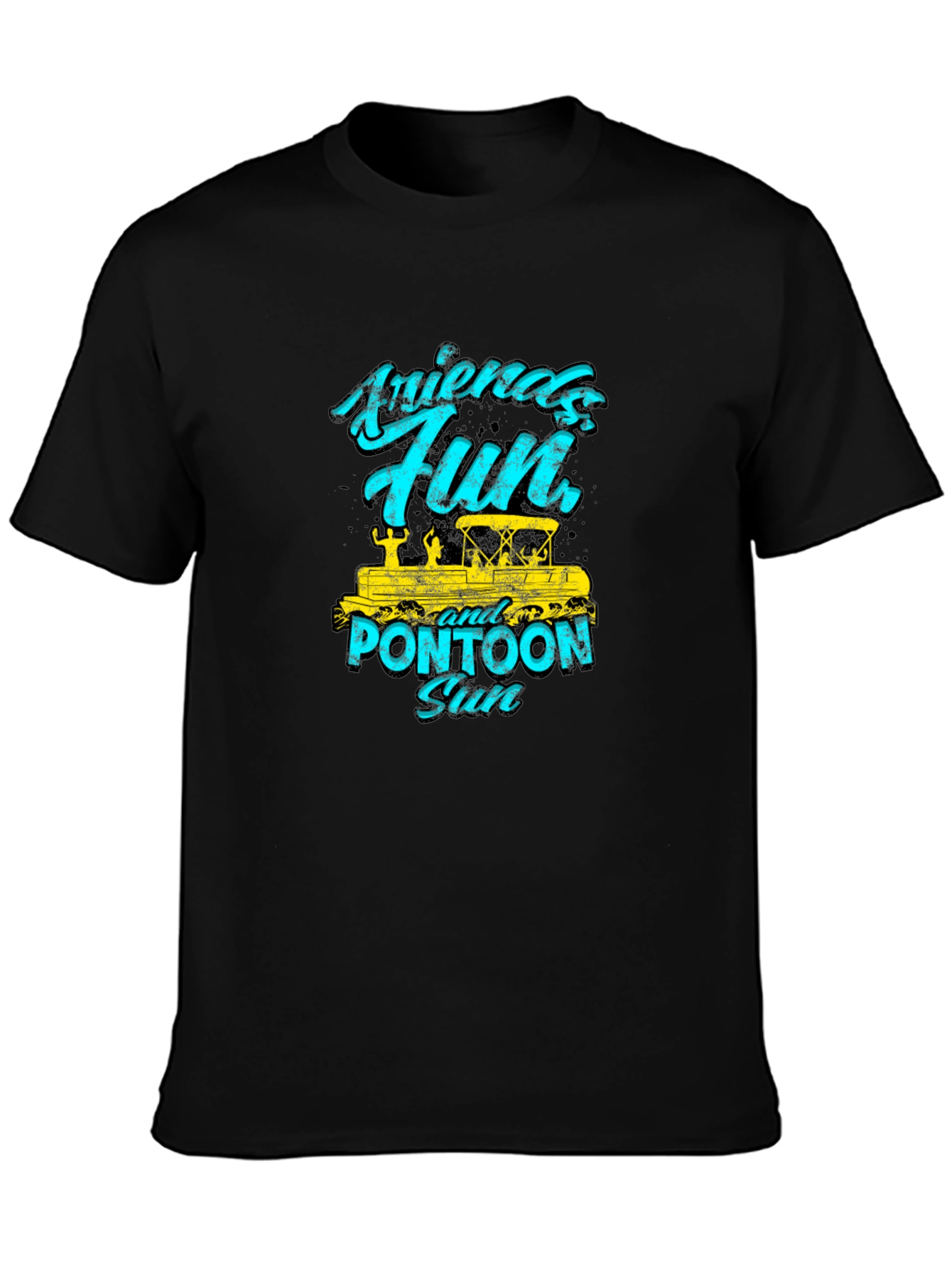 Friends Fun Pontoon Sun Graphic Tee