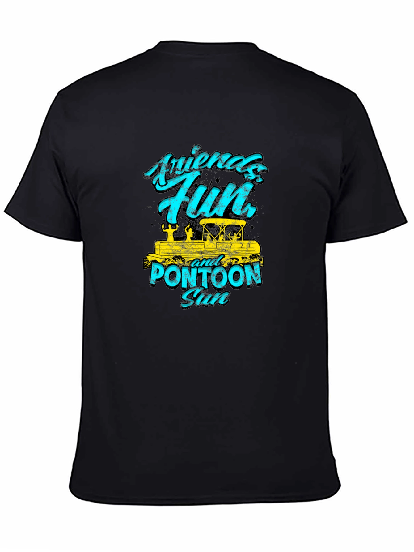 Friends Fun Pontoon Sun Graphic Tee