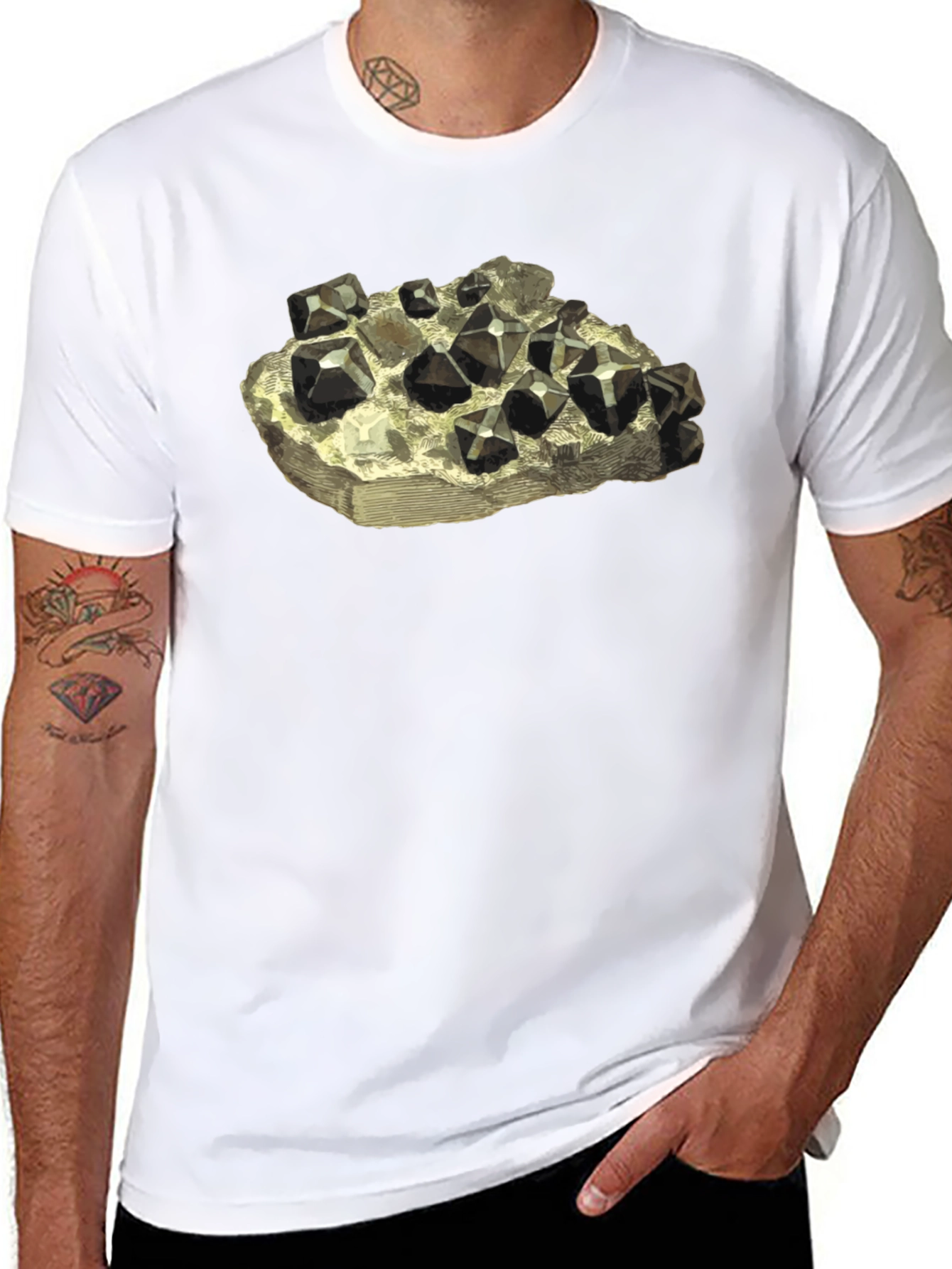 Mineral Specimen Graphic T-Shirt