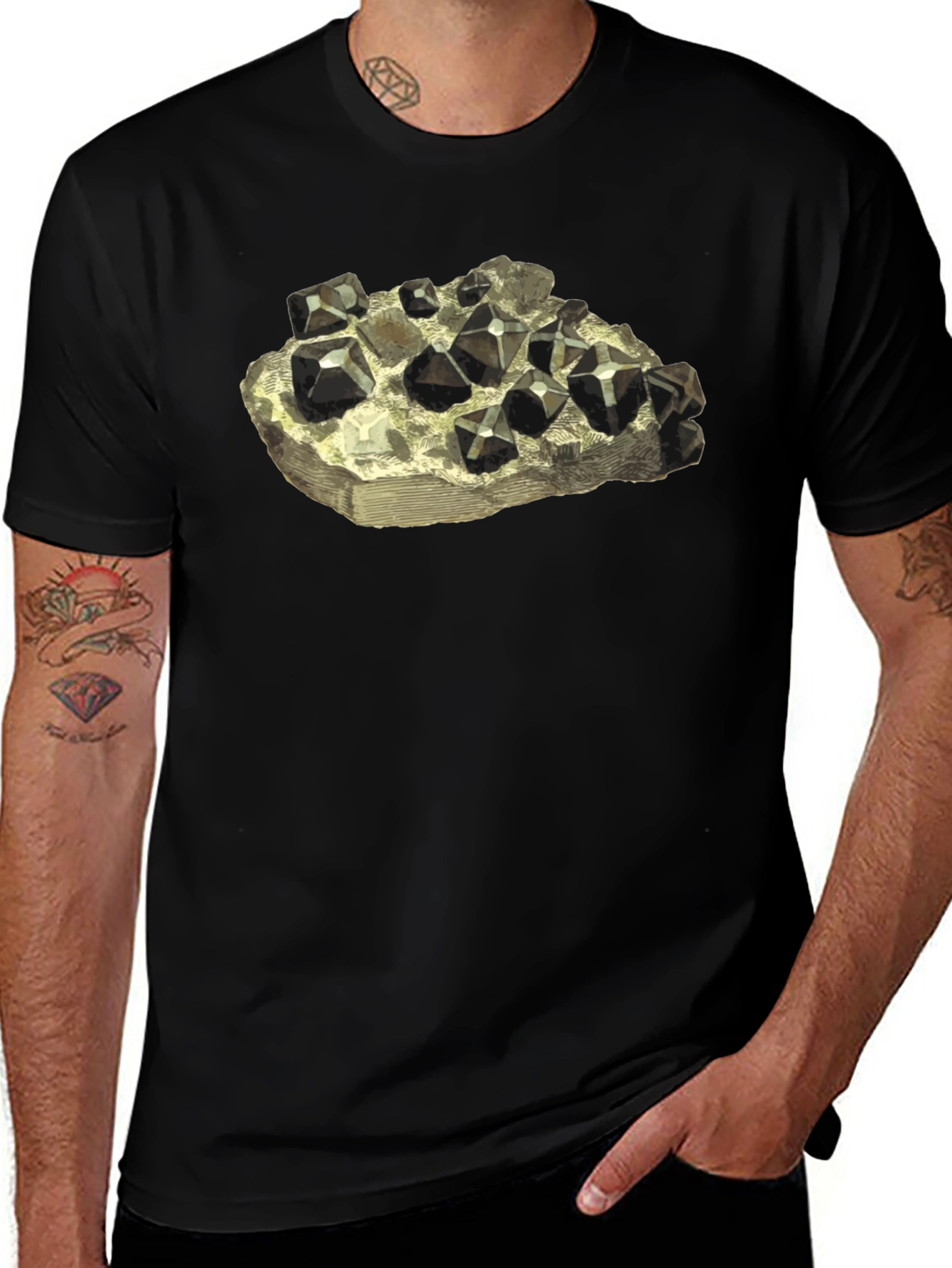 Mineral Specimen Graphic T-Shirt