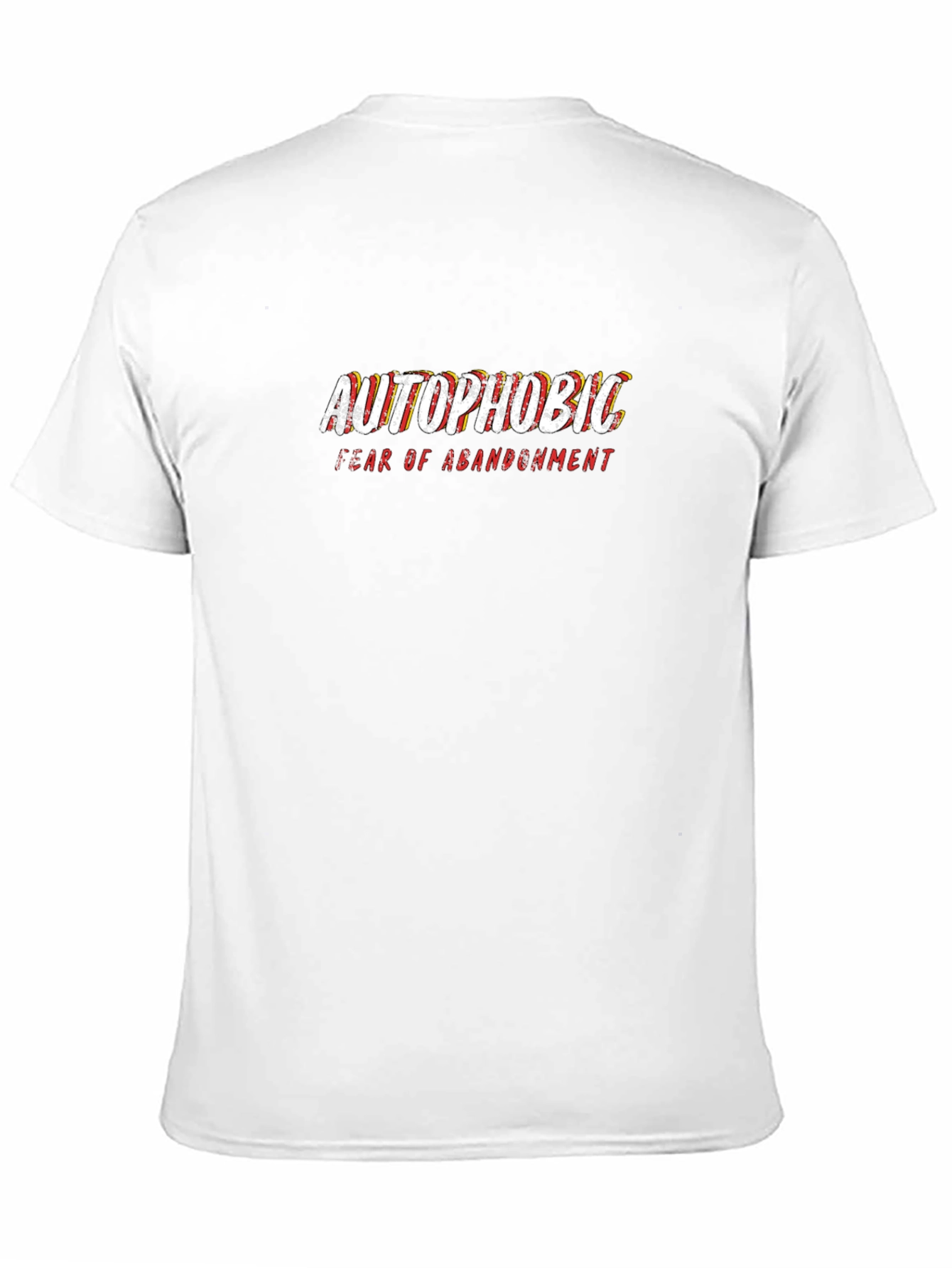 Autophobic Fear of Abandonment Black Tee