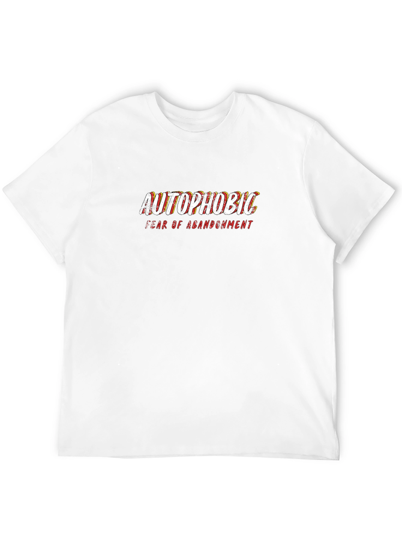 Autophobic Fear of Abandonment Black Tee