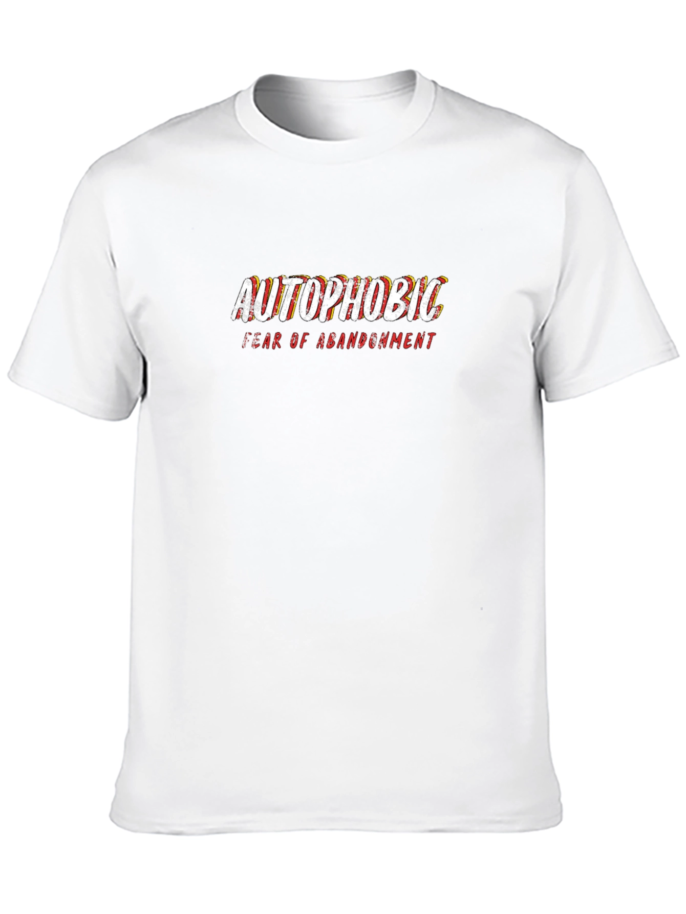 Autophobic Fear of Abandonment Black Tee