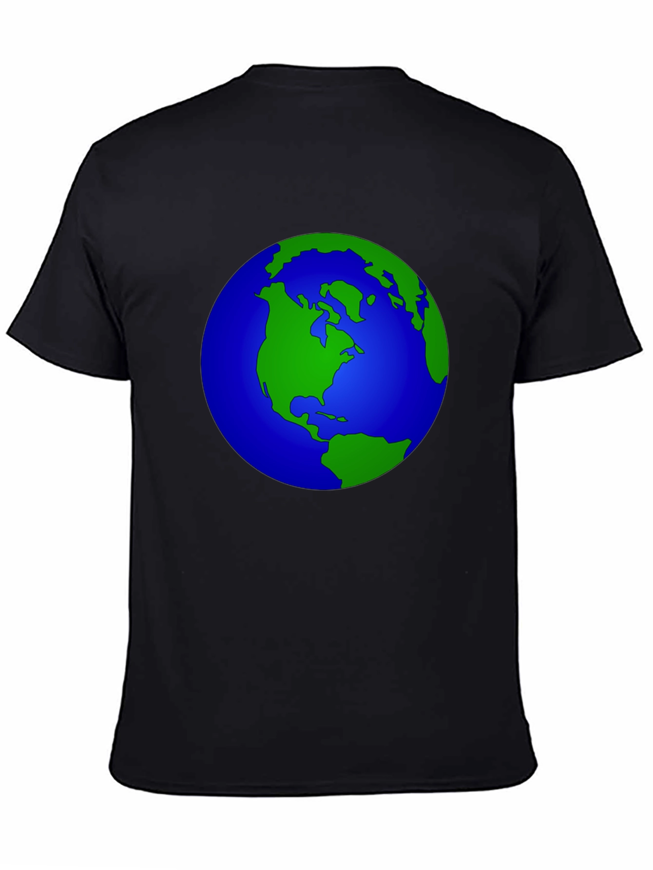 Earth Graphic T-Shirt - Black