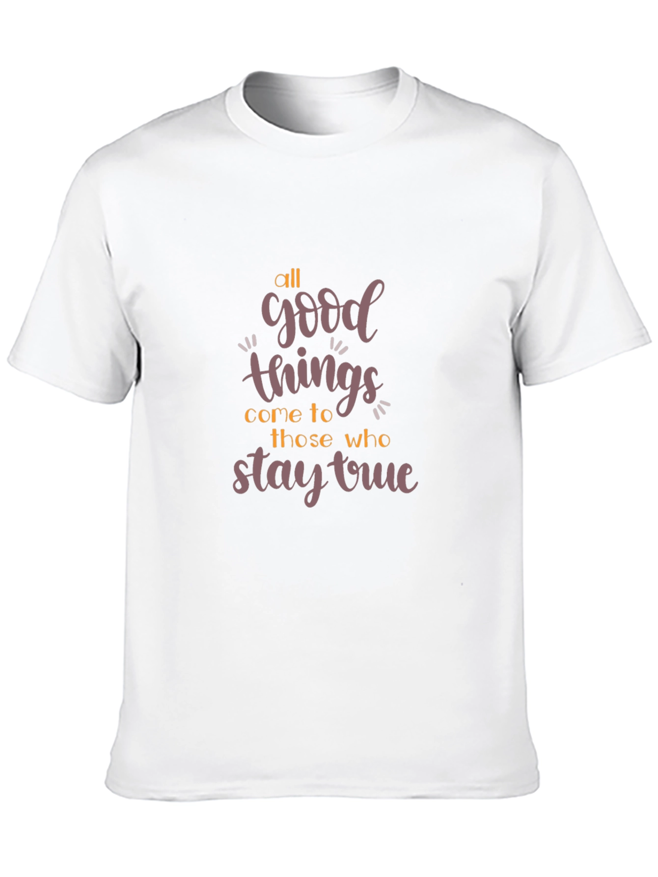 All Good Things Stay True Graphic Tee - Black