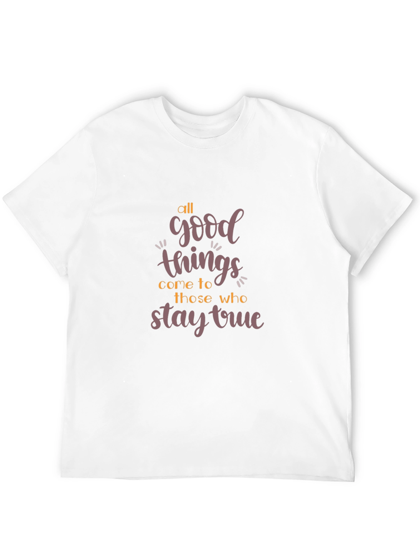 All Good Things Stay True Graphic Tee - Black