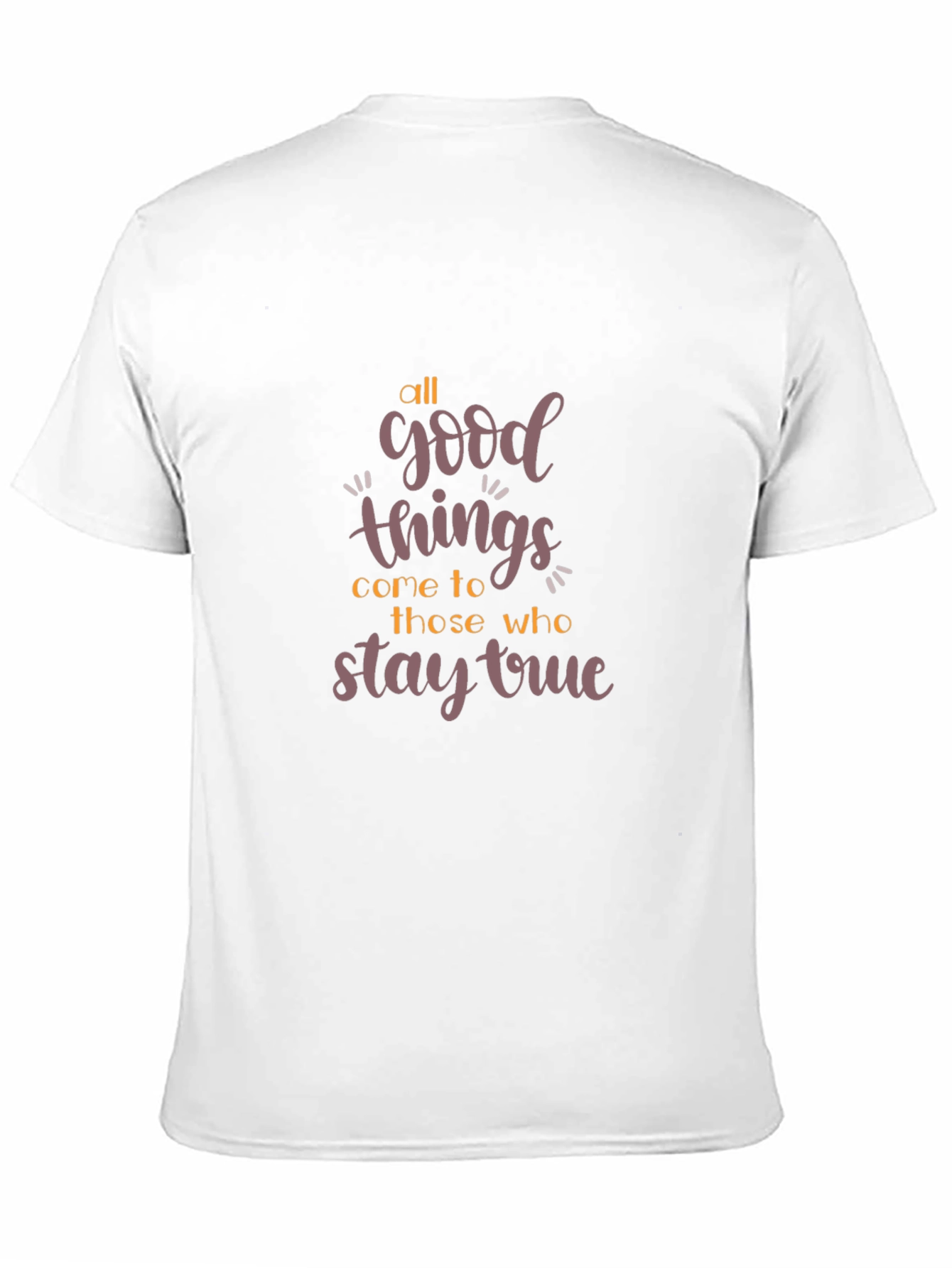 All Good Things Stay True Graphic Tee - Black