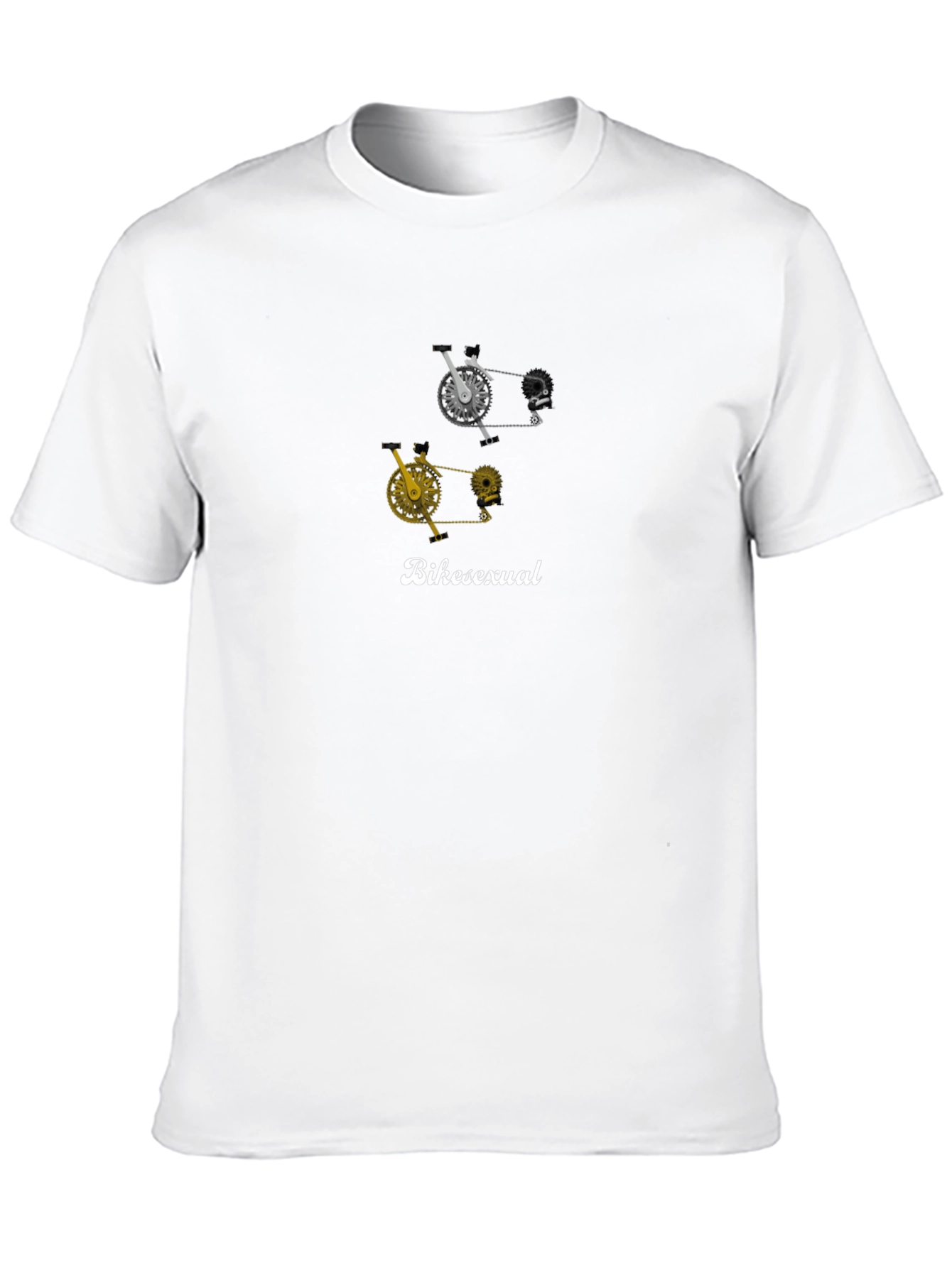 Bikesexual T-Shirt - Cycling Humor Graphic Tee
