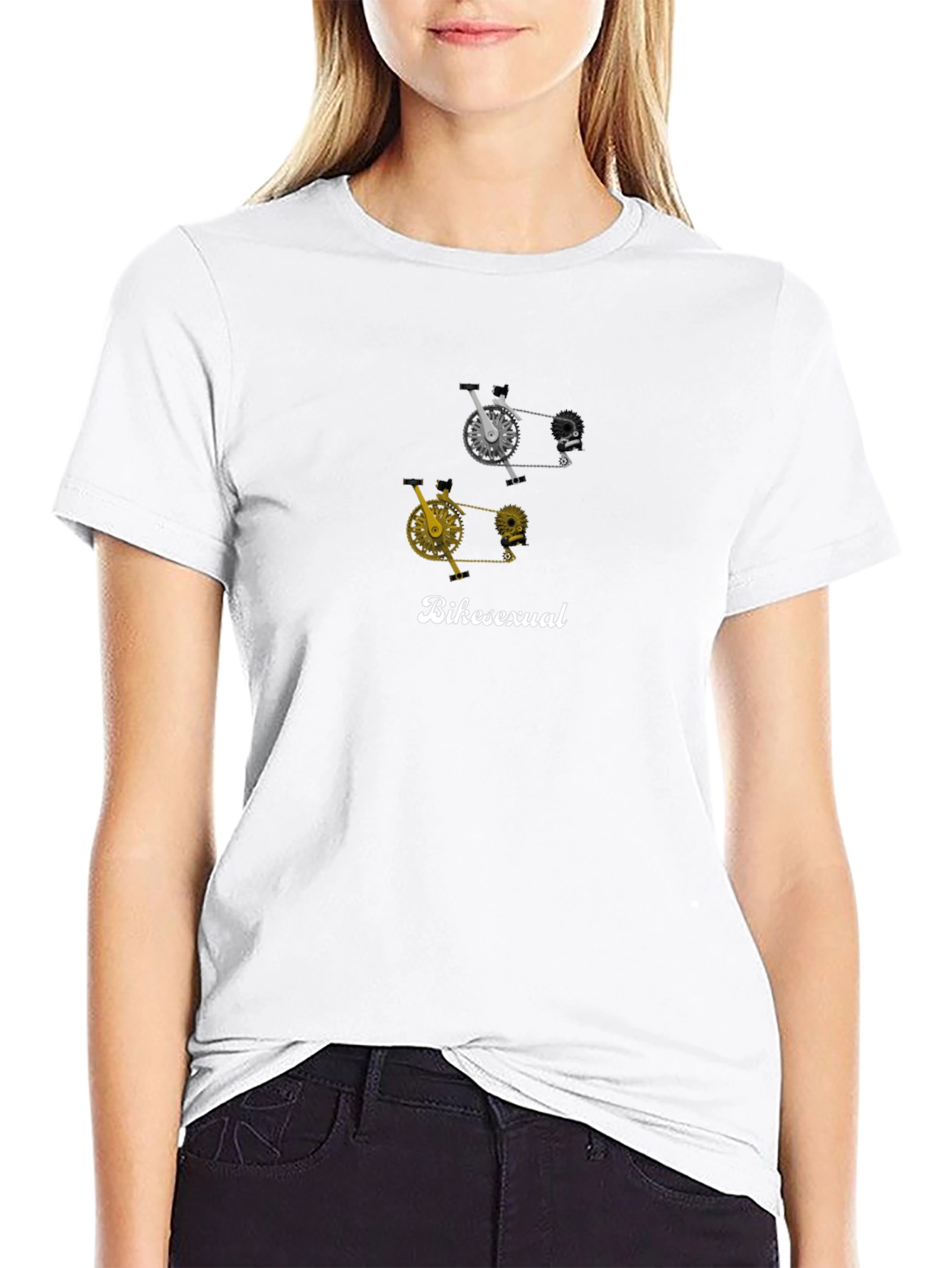 Bikesexual T-Shirt - Cycling Humor Graphic Tee
