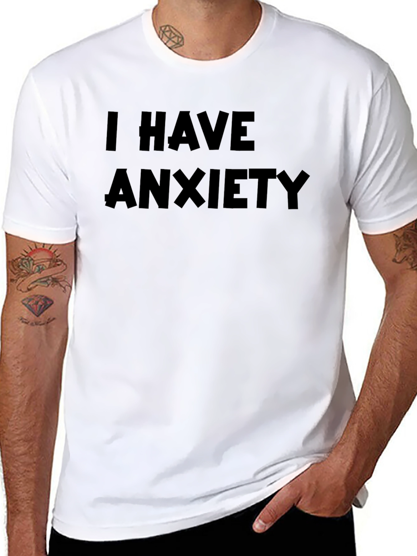 I Have Anxiety T-Shirt - Soft Cotton Tee
