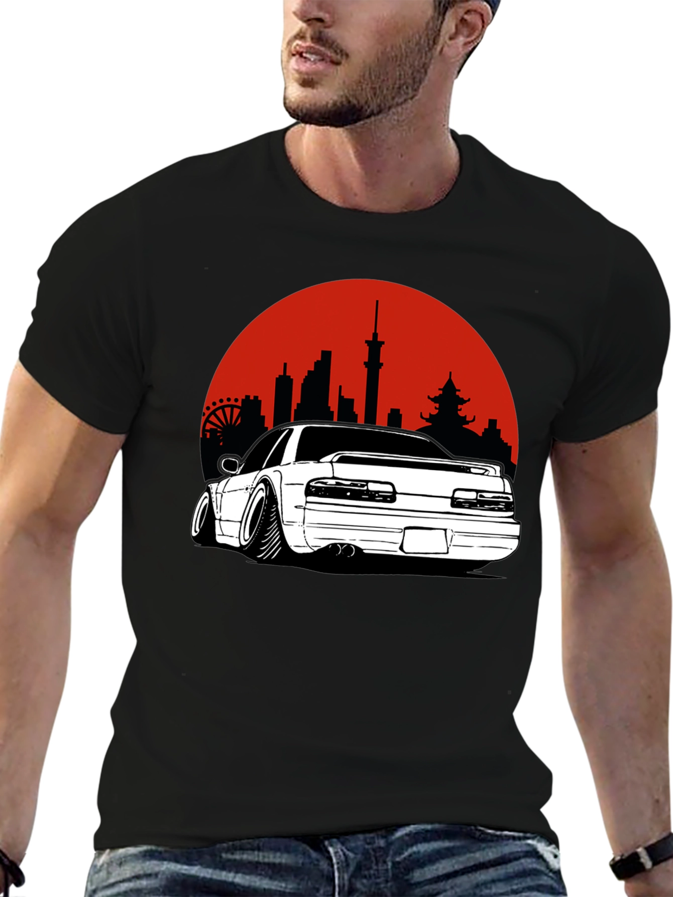 Tokyo Drift Car Graphic Tee