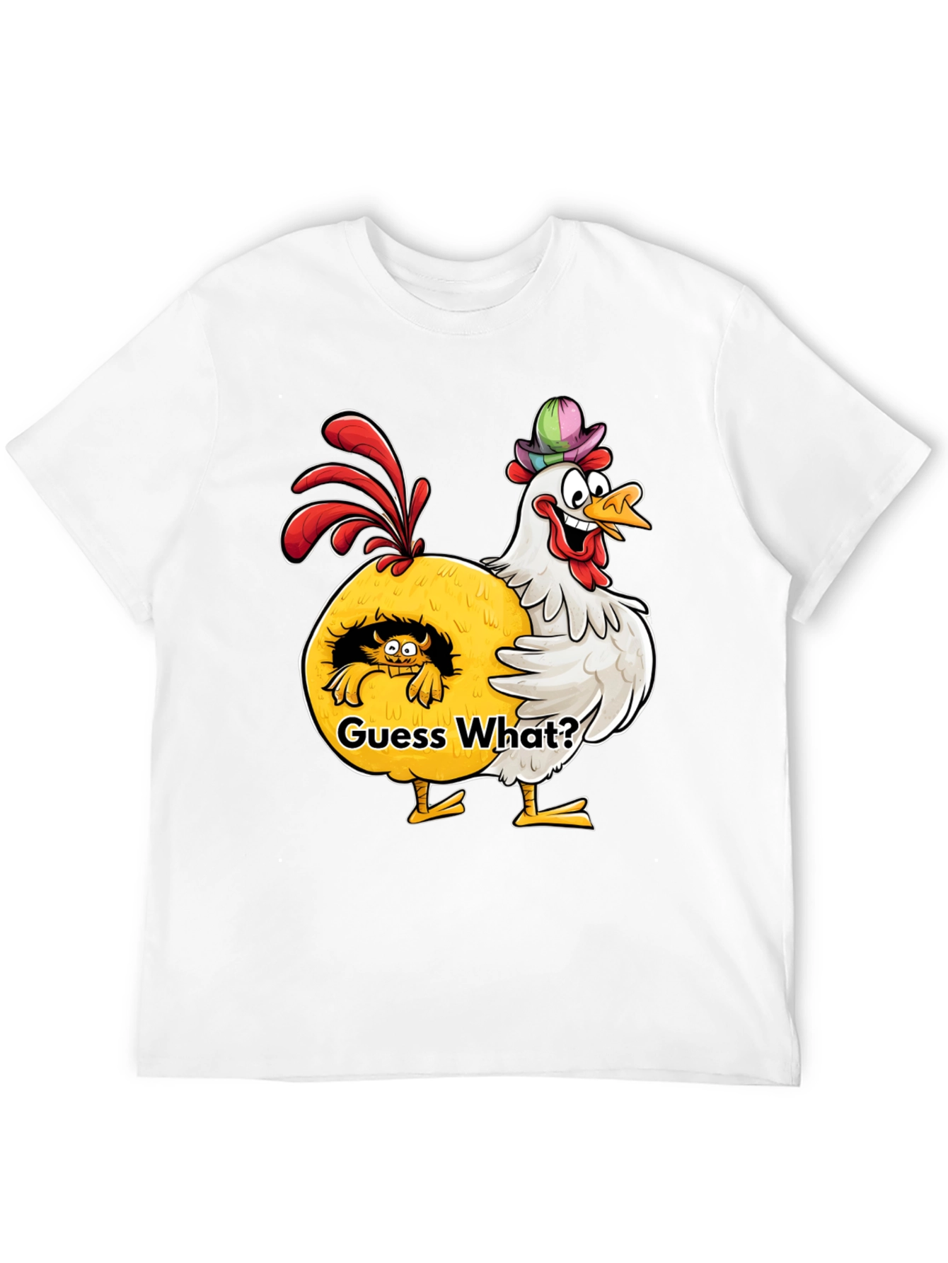 Guess What? Chicken Butt! Graphic T-Shirt