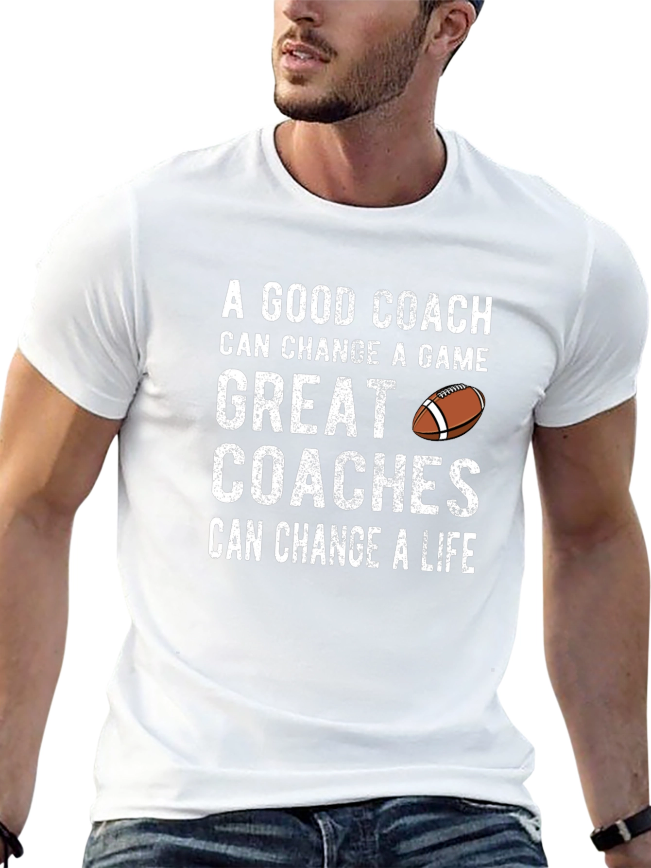 A Good Coach T-Shirt - Football Inspiration