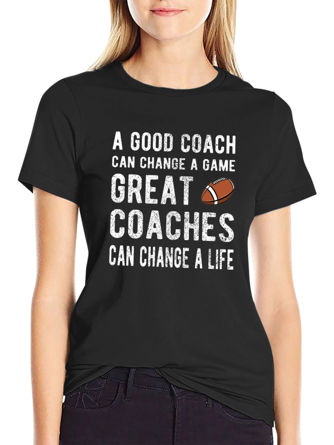 A Good Coach T-Shirt - Football Inspiration
