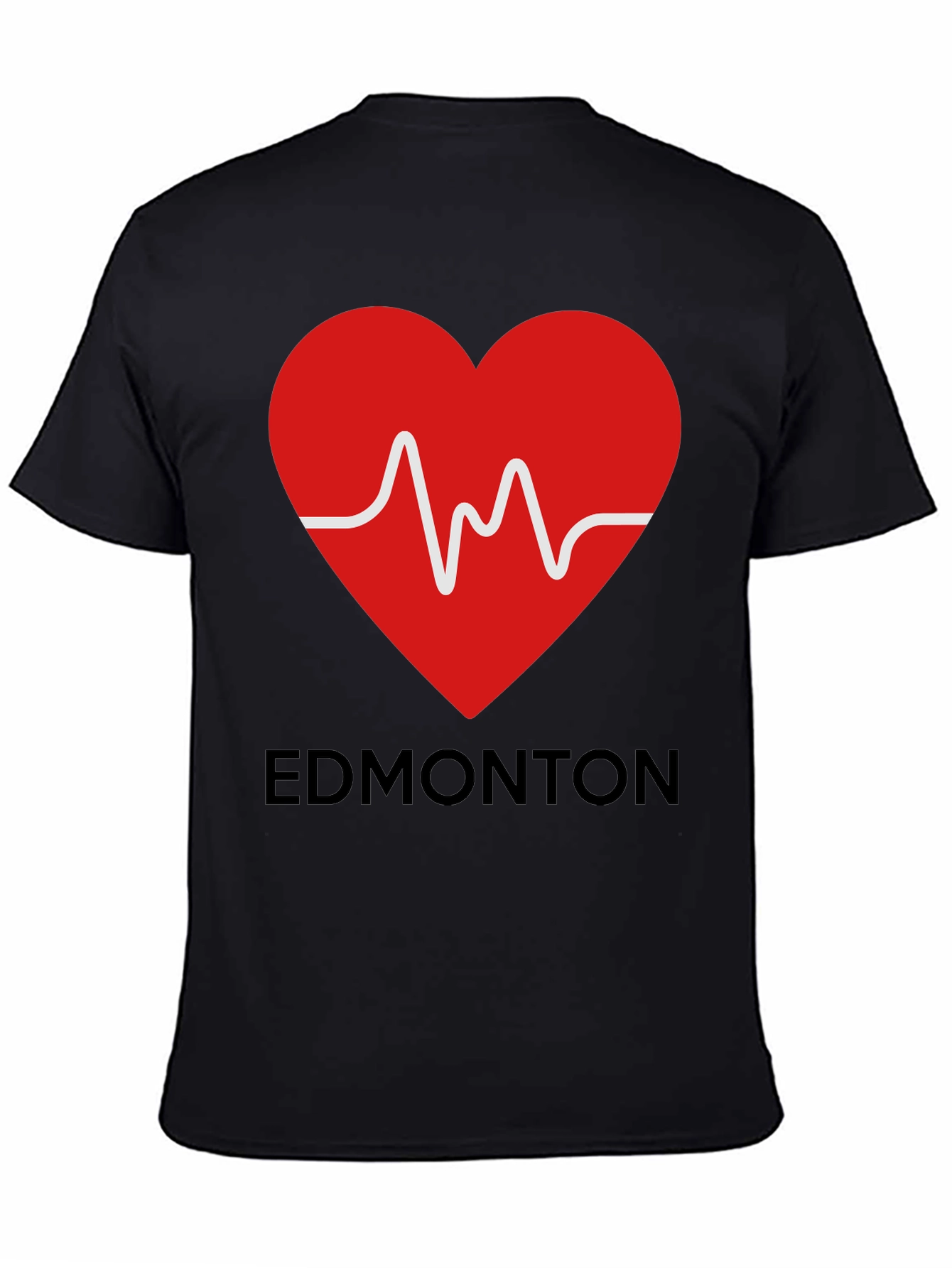 Edmonton Heartbeat T-Shirt - Show Your Love!