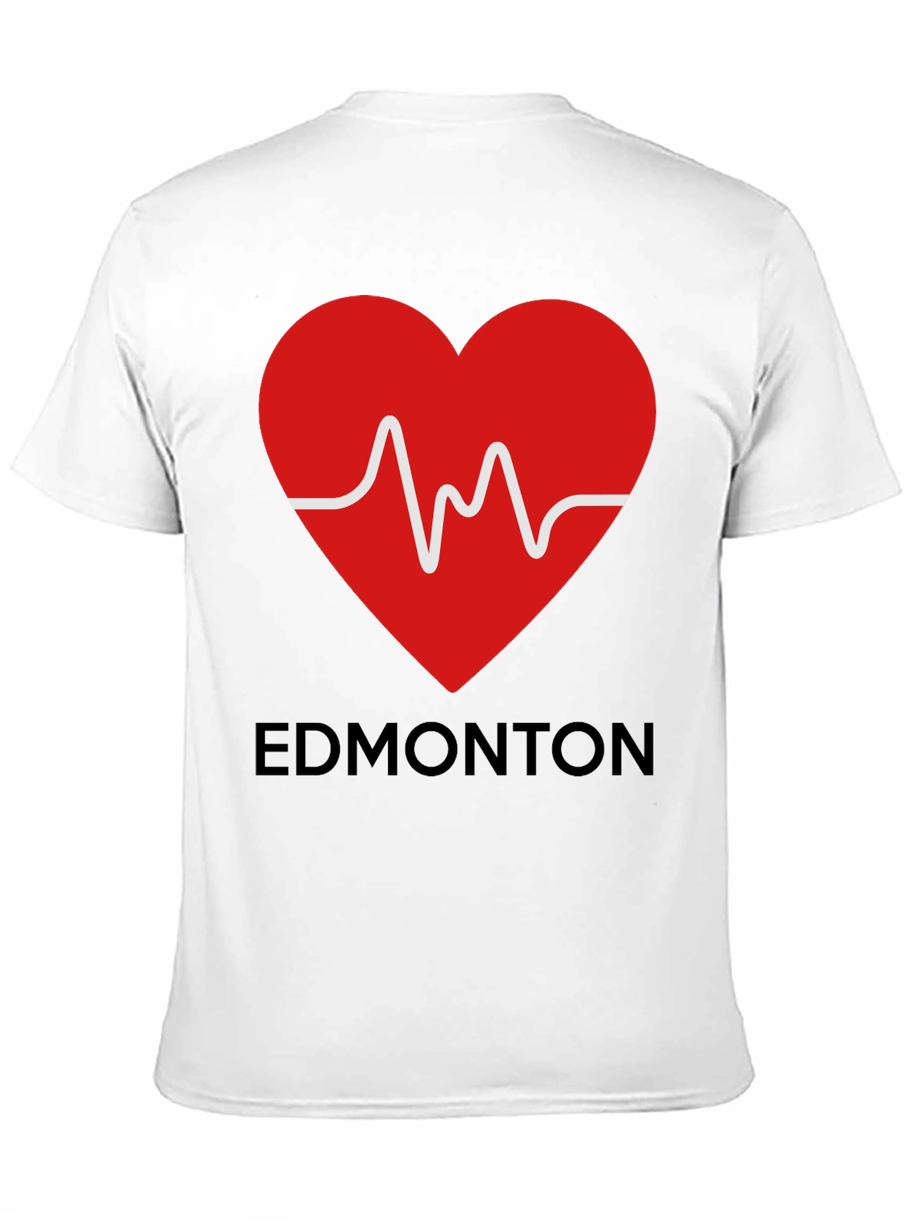 Edmonton Heartbeat T-Shirt - Show Your Love!
