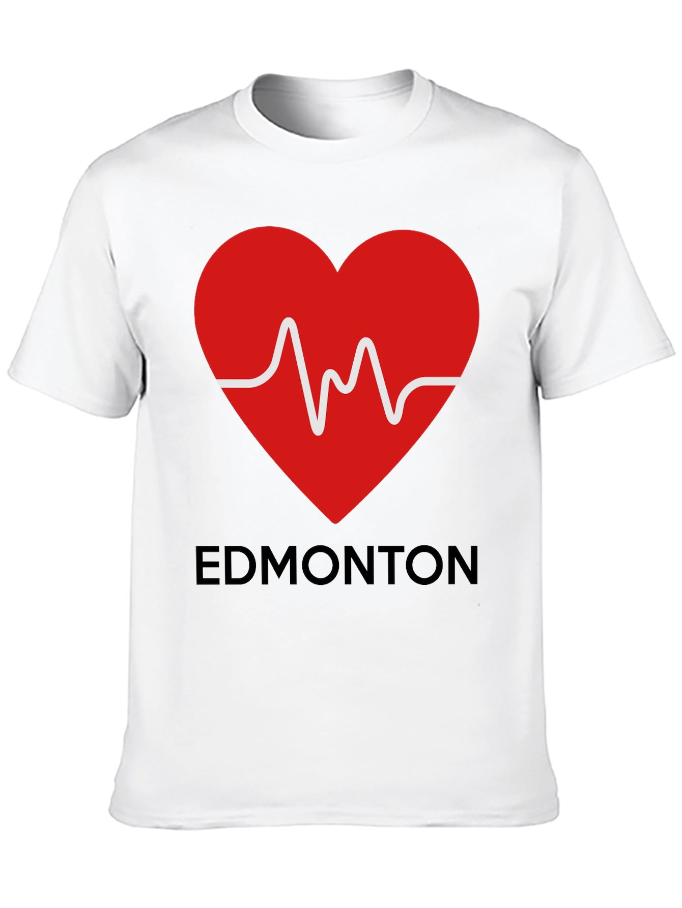 Edmonton Heartbeat T-Shirt - Show Your Love!