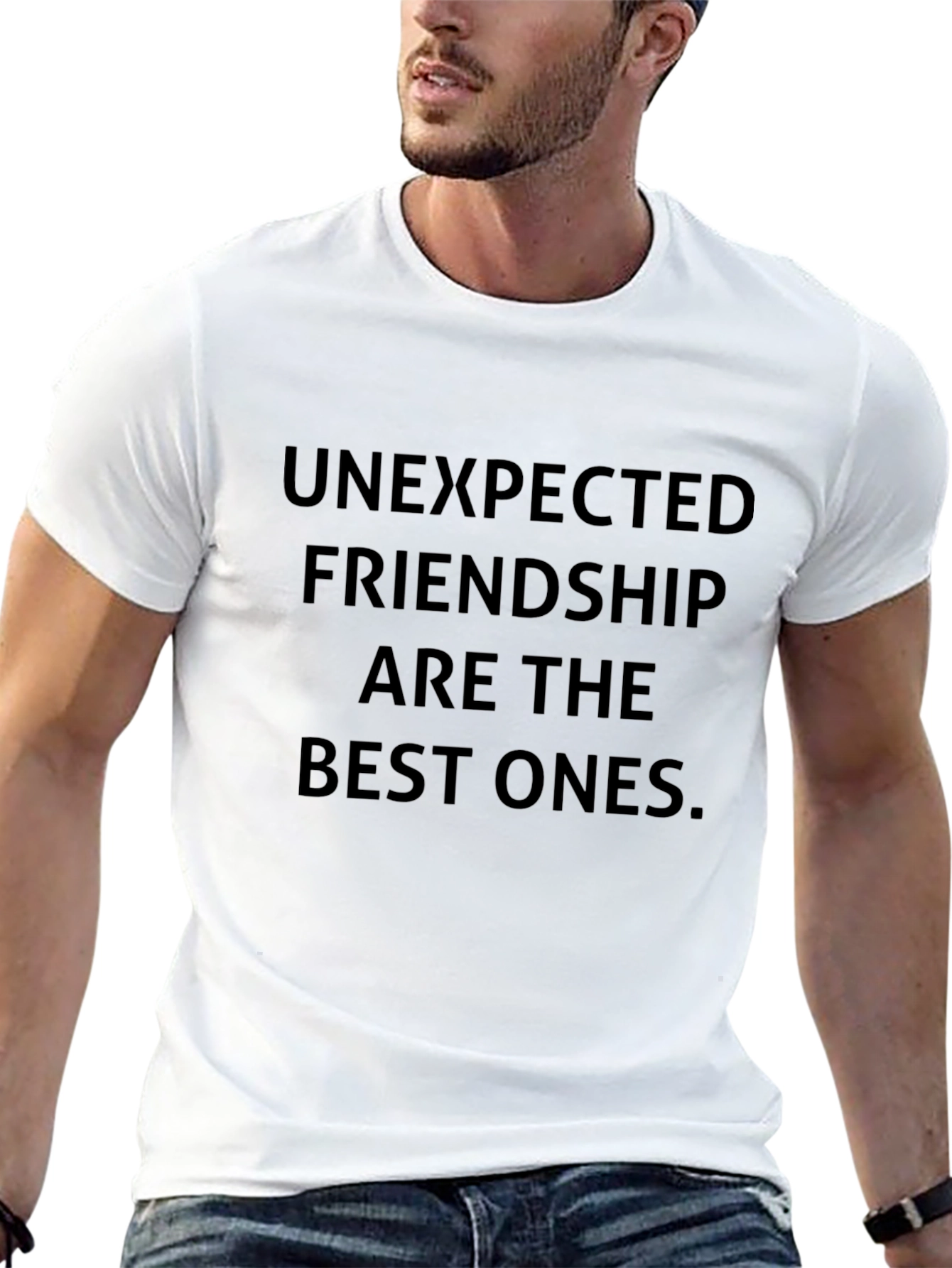 Friendship Graphic Tee - Casual Style