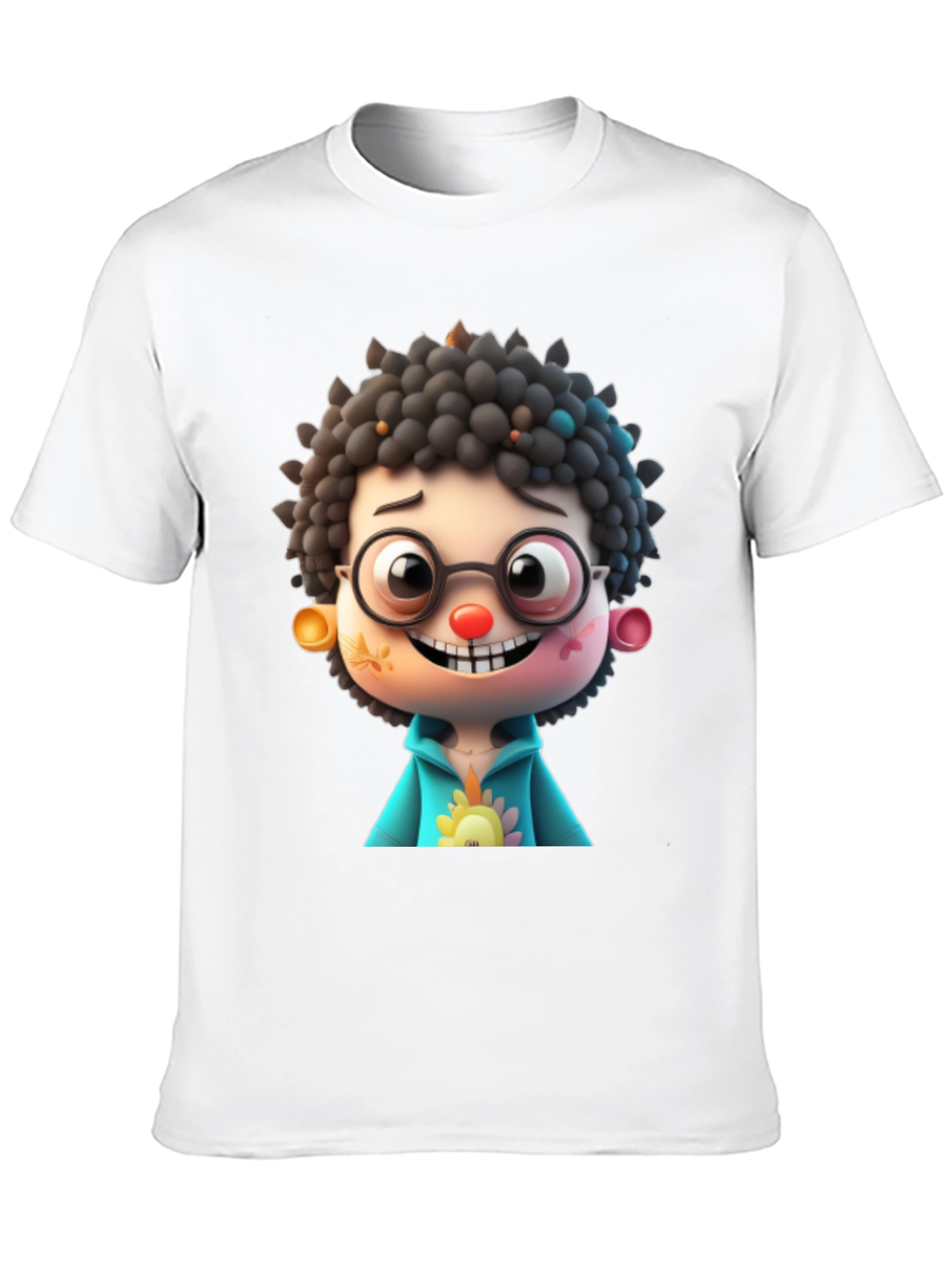 Cartoon Character Graphic Tee
