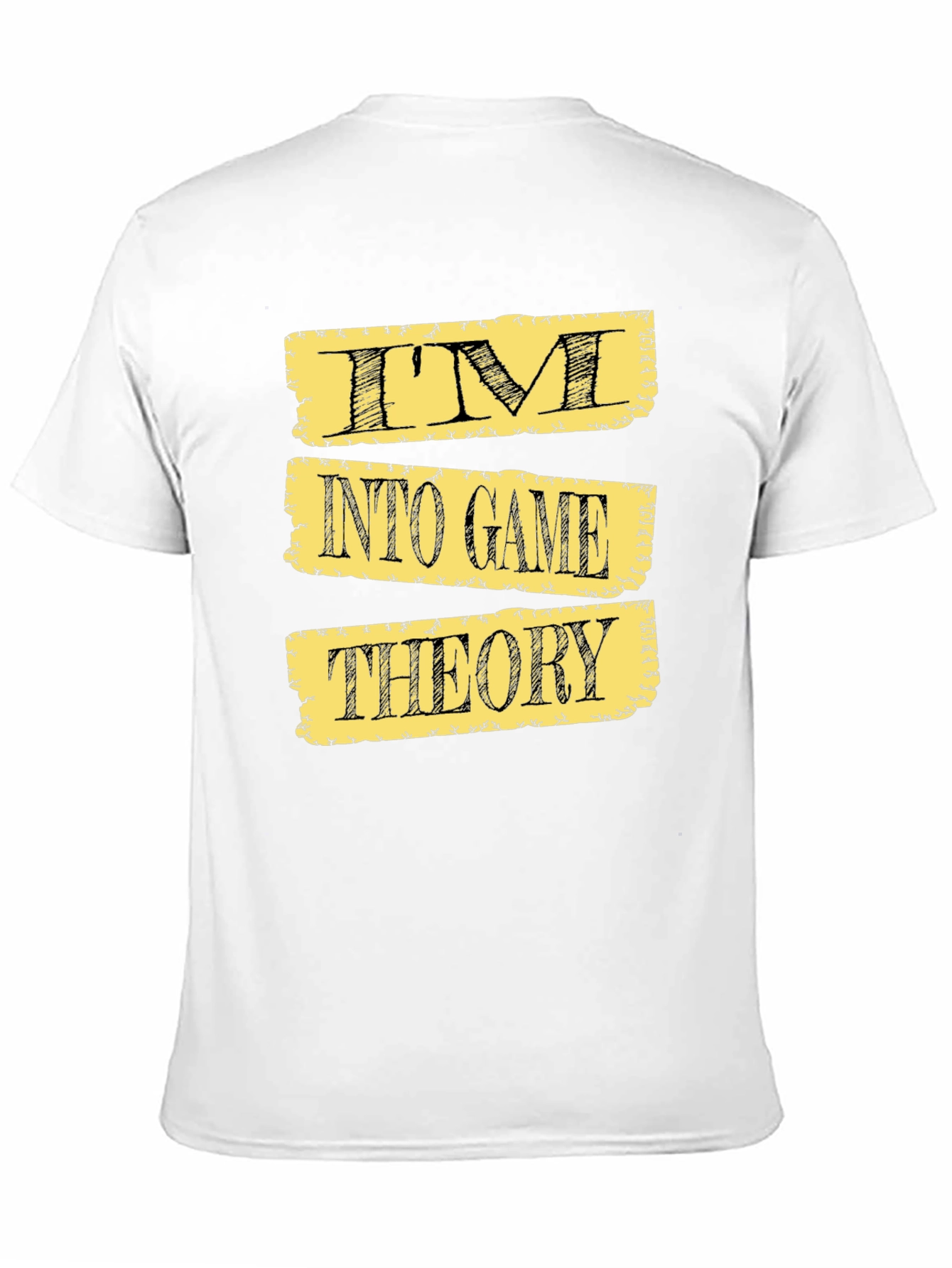 Im Into Game Theory T-Shirt - Black