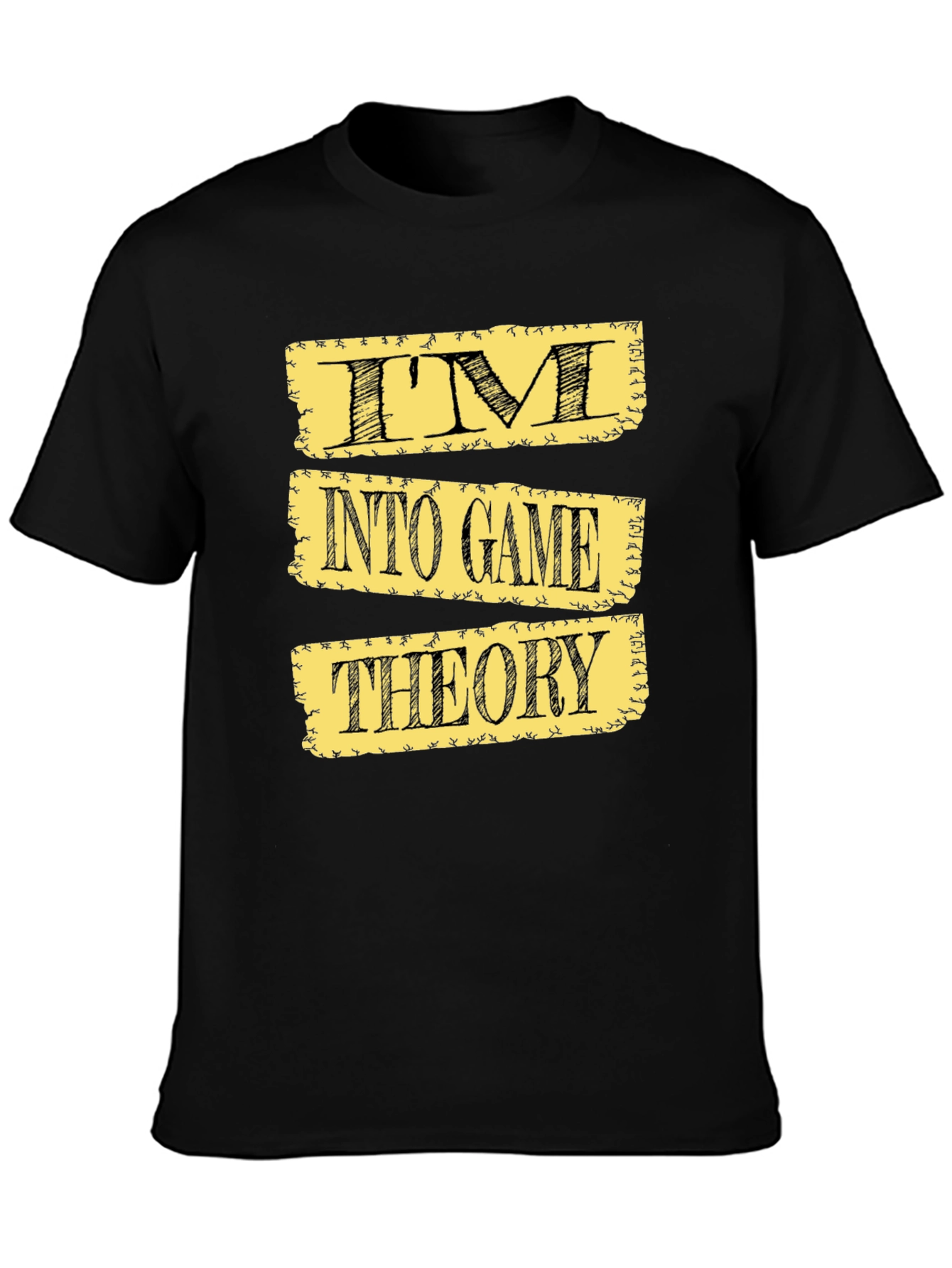 Im Into Game Theory T-Shirt - Black
