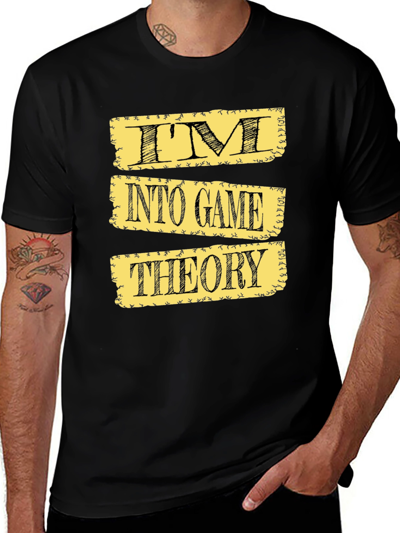 Im Into Game Theory T-Shirt - Black