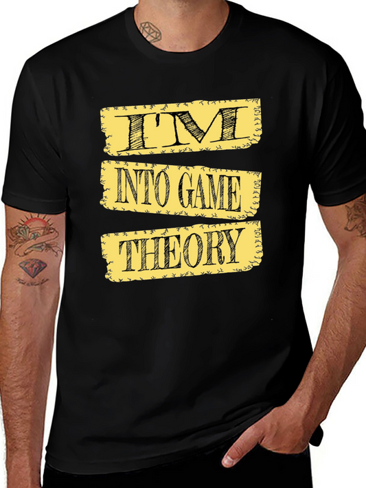 Im Into Game Theory T-Shirt - Black