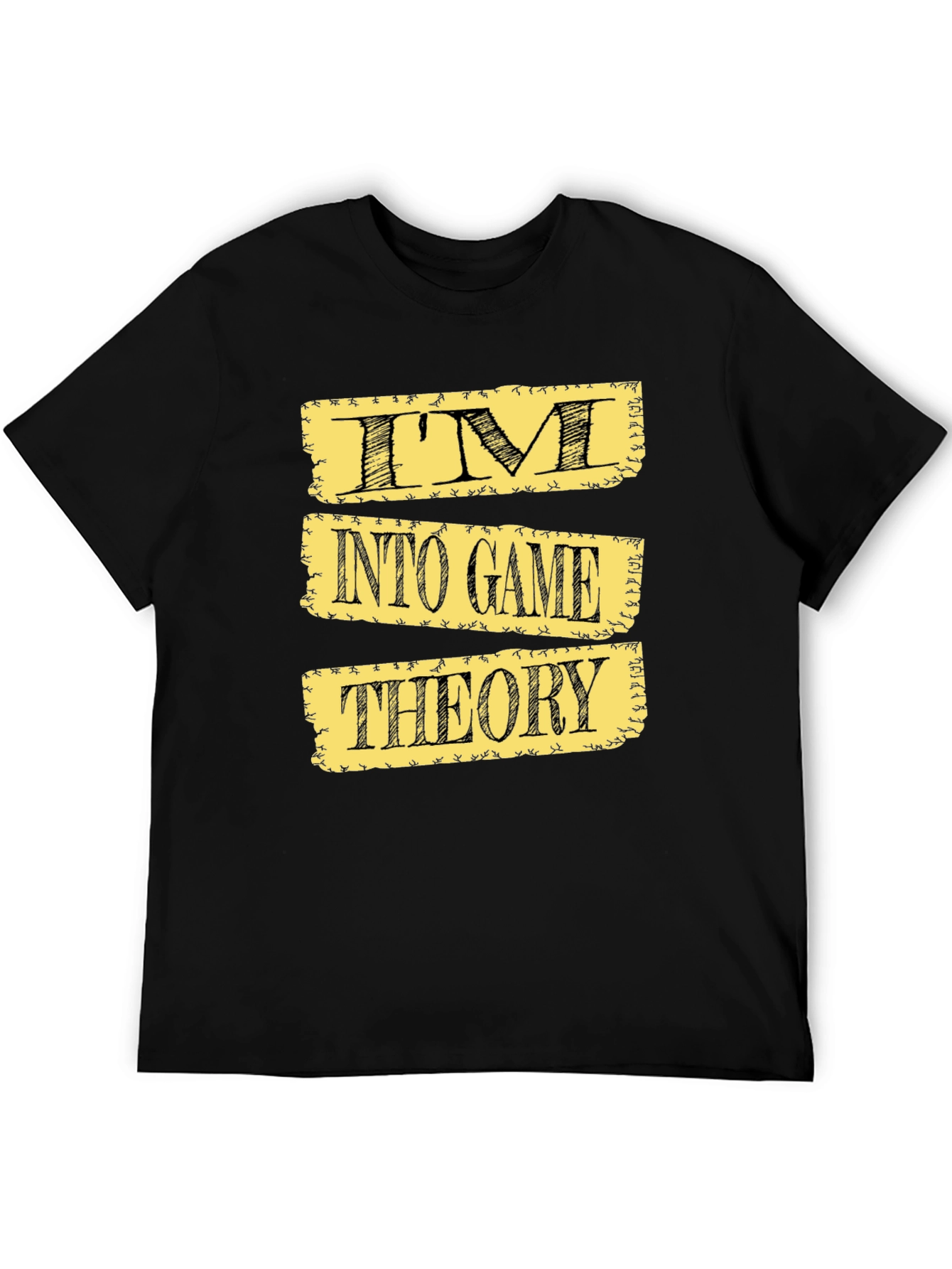 Im Into Game Theory T-Shirt - Black
